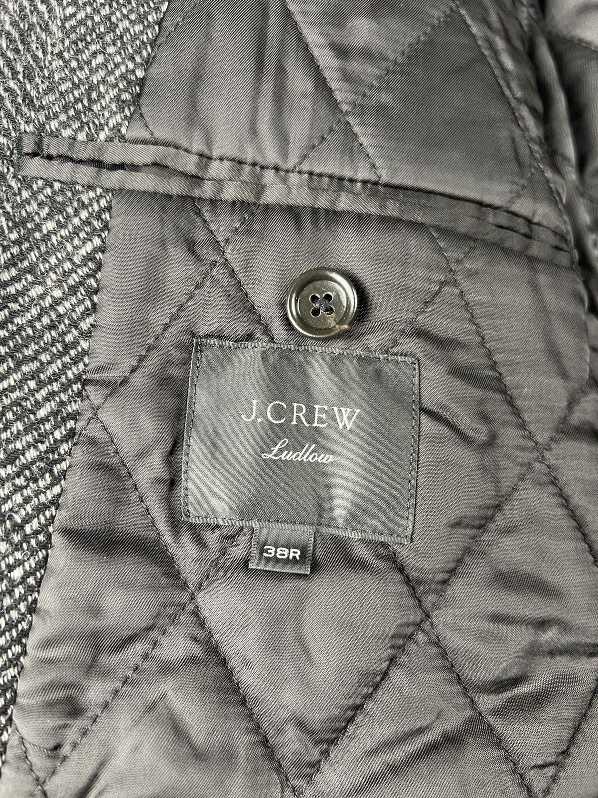 J.Crew J.Crew Ludlow Primaloft Eco Insulated Wool Coat Harringbone Size US M / EU 48-50 / 2 - 7 Thumbnail