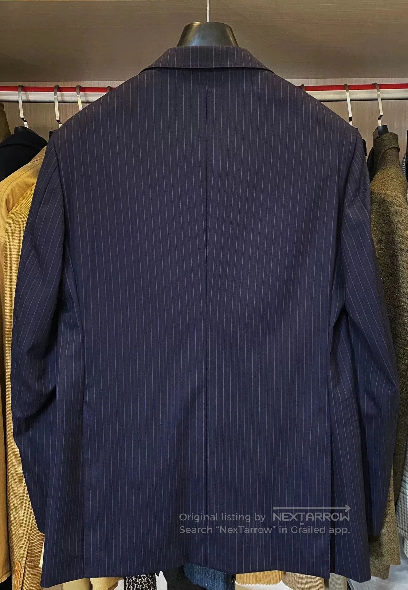 VIC MATI VBC Yuppie Style Midnight Blue Custom Suit. Size US M / EU 48-50 / 2 - 2 Thumbnail