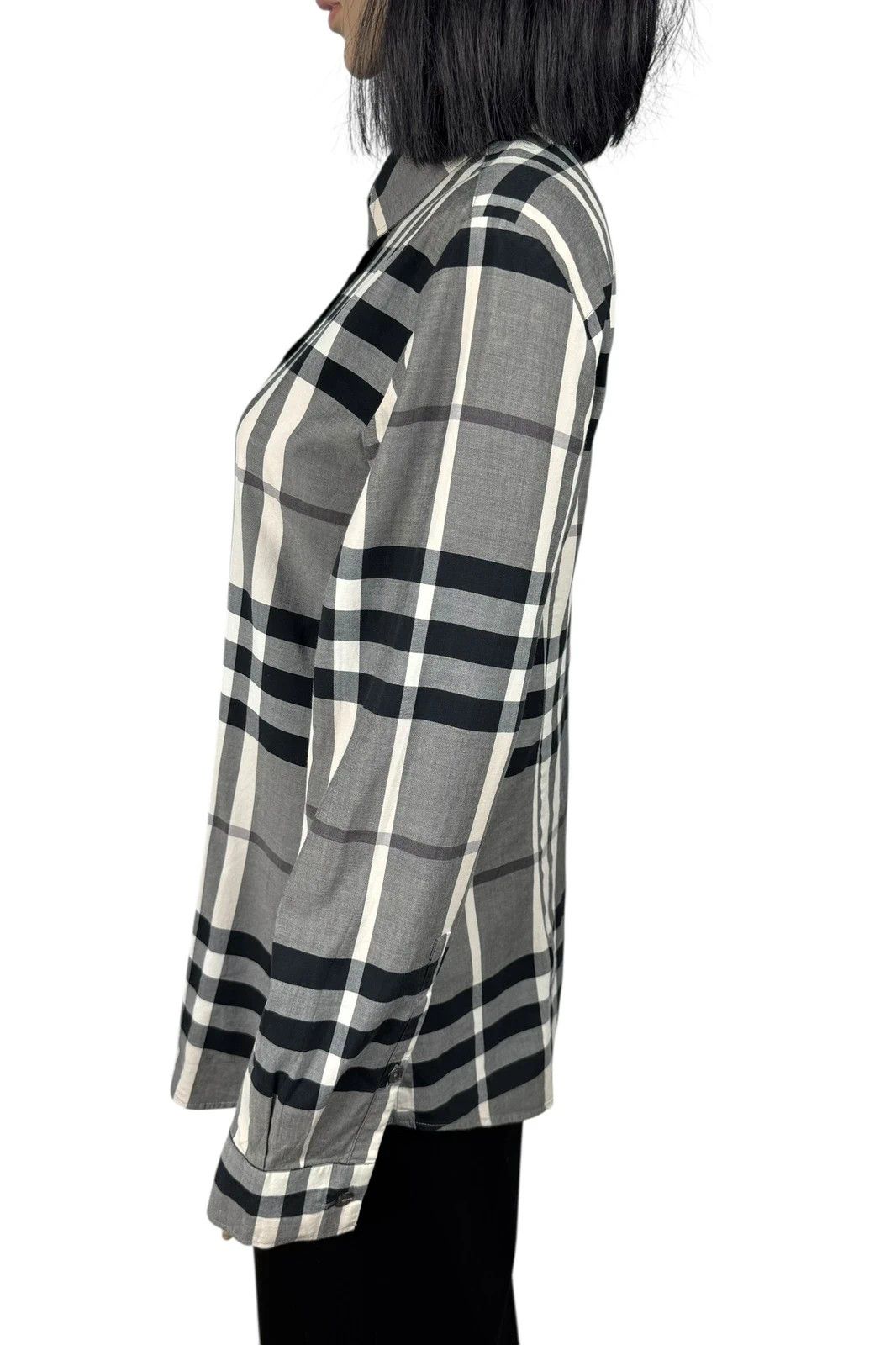 Burberry Burberry London Plaid Check Shirt size UK12 US10 Size M / US 6-8 / IT 42-44 - 5 Thumbnail