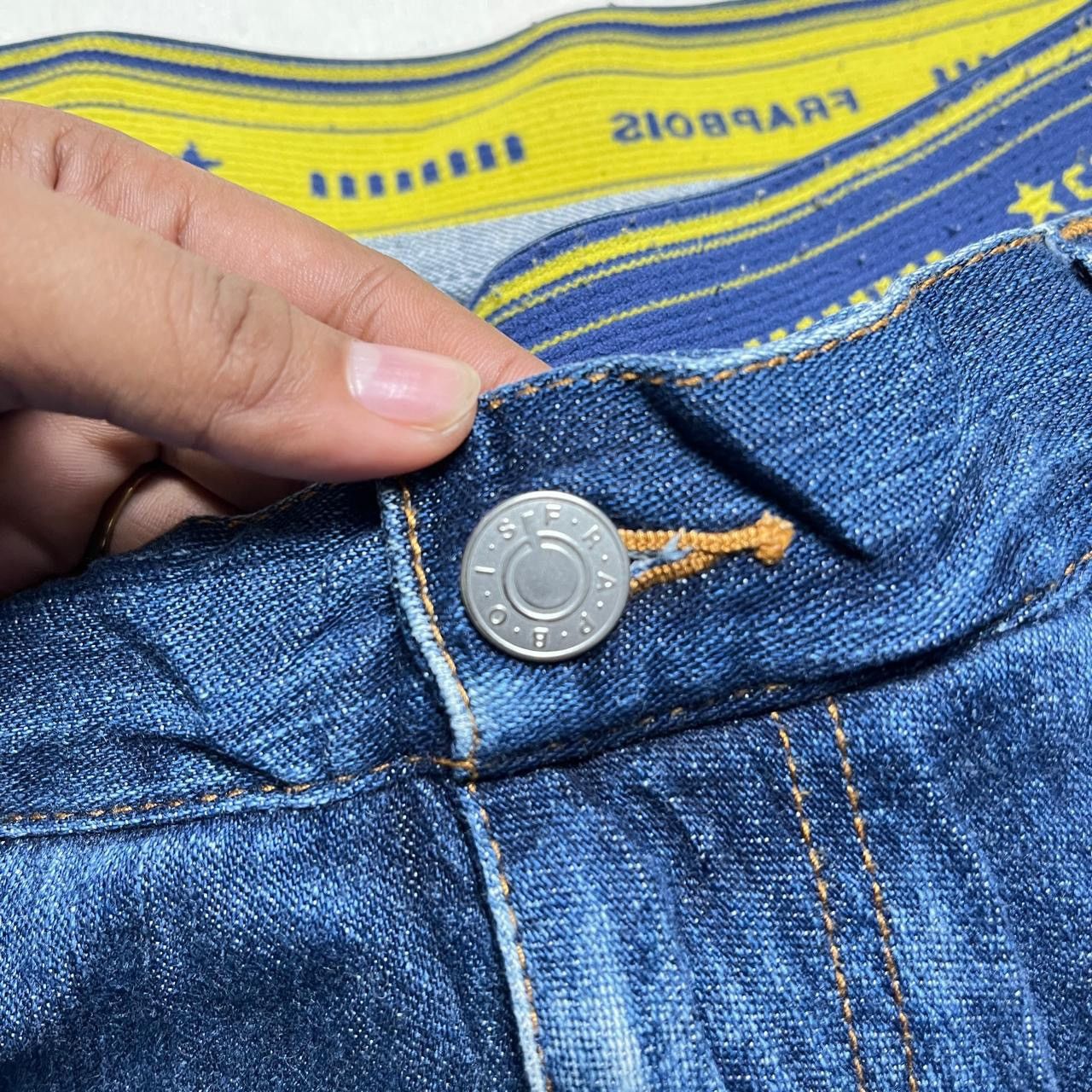 Frapbois Converse x frapbois by isseymiyake denim pants Size US 32 / EU 48 - 10 Thumbnail