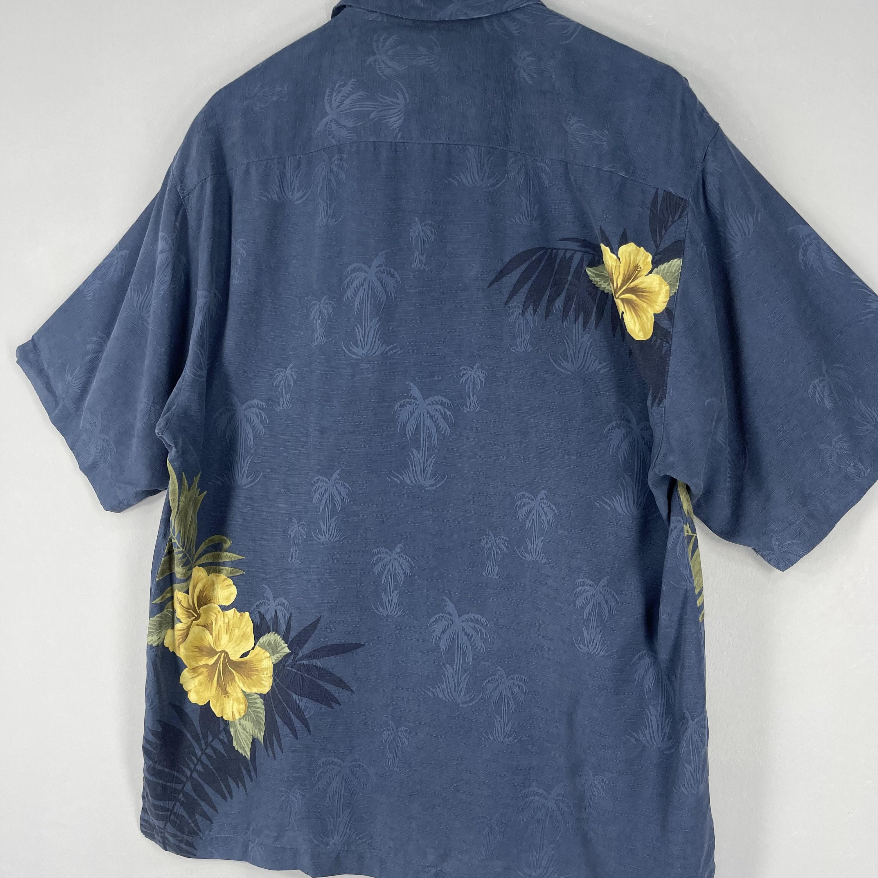 Tommy Bahama Vintage TOMMY BAHAMA Hawaii Tropical Beach Floral Silk Shirt Size US M / EU 48-50 / 2 - 9 Thumbnail