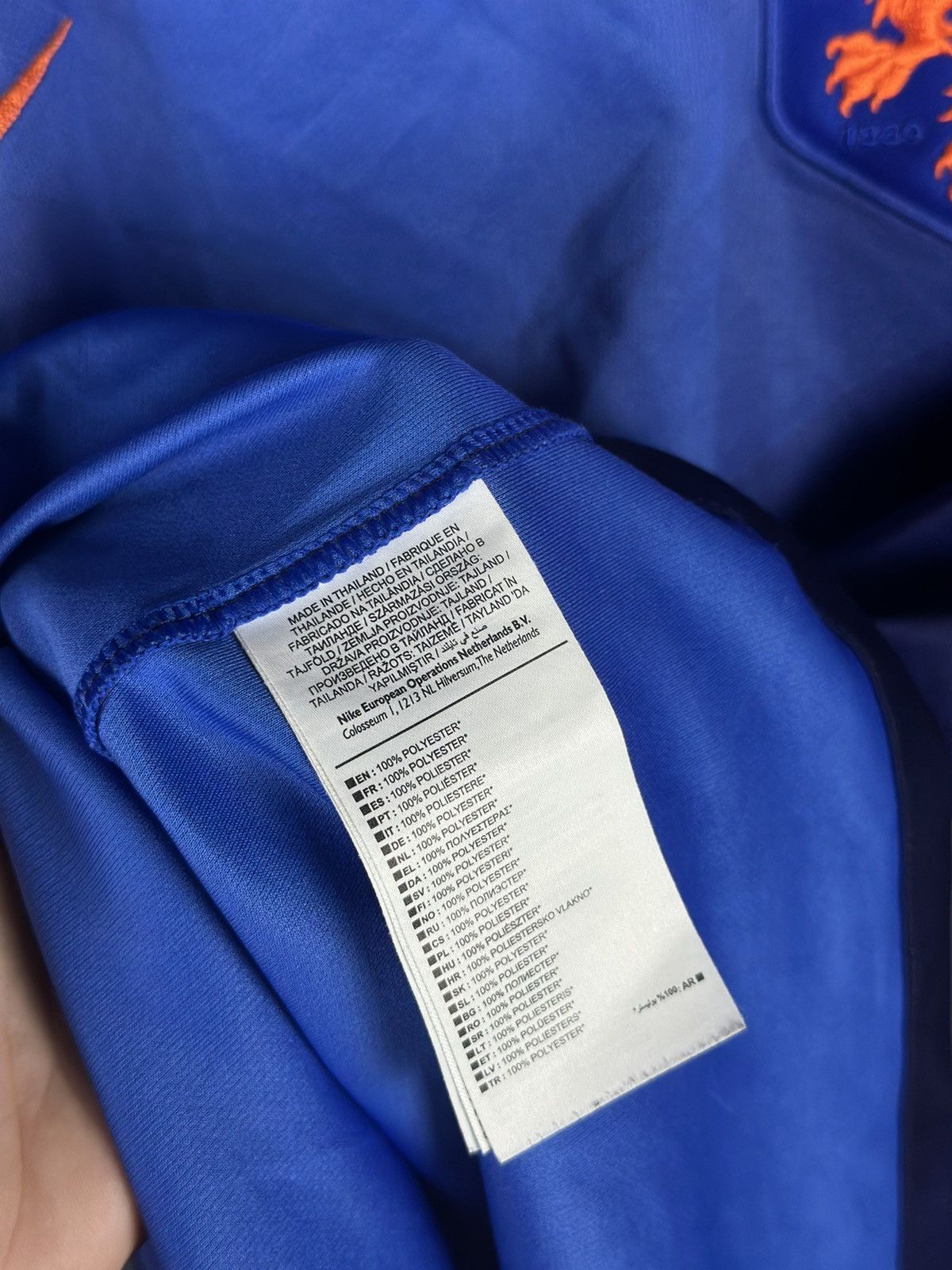 Nike × Vintage 2014 Nike Netherlands Soccer Jersey KNVB Football Size US S / EU 44-46 / 1 - 15 Thumbnail