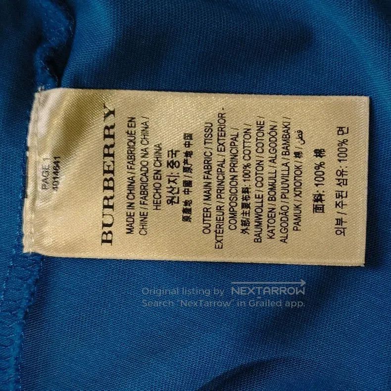 Burberry Burberry Embroidered Short Sleeve T. Size US M / EU 48-50 / 2 - 5 Thumbnail