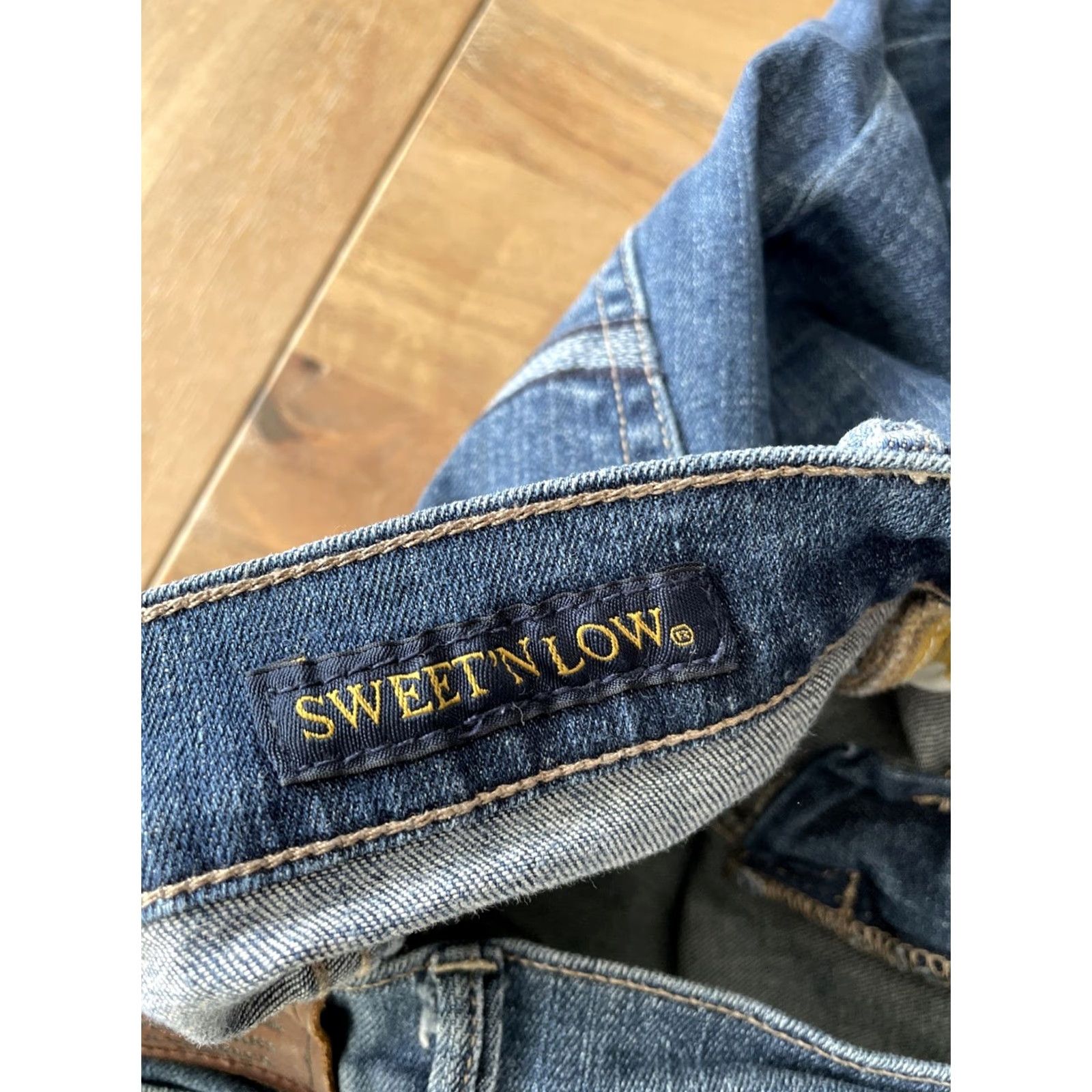 Lucky Brand VINTAGE Lucky Brand Jeans Womens 2 Bootcut 29x31 Blue Denim 5-Pocket Regular Size 26" / US 2 / IT 38 - 4 Thumbnail