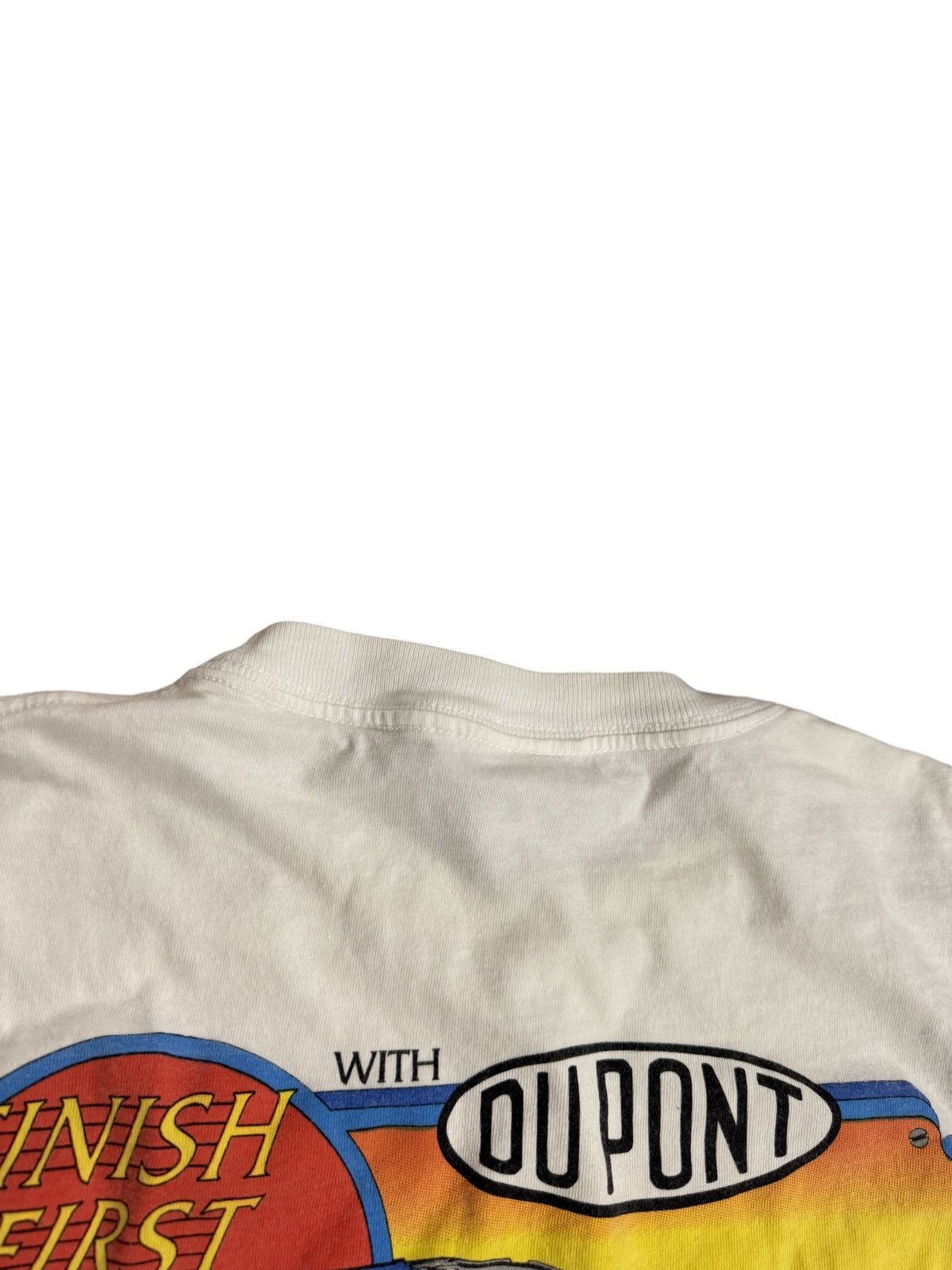 NASCAR 🔥1993 Vintage Du Pont Racing Printed T-shirt/Vintage Printed Size US L / EU 52-54 / 3 - 6 Thumbnail
