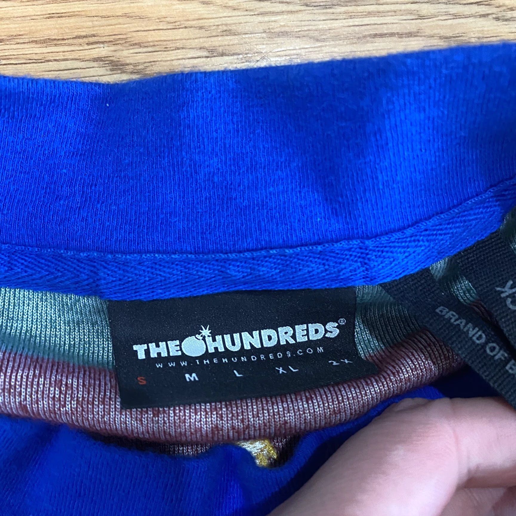 The Hundreds The Hundreds Velour Long Sleeved Striped Crewneck Shirt Colorful Mens Size Small Size US S / EU 44-46 / 1 - 3 Thumbnail