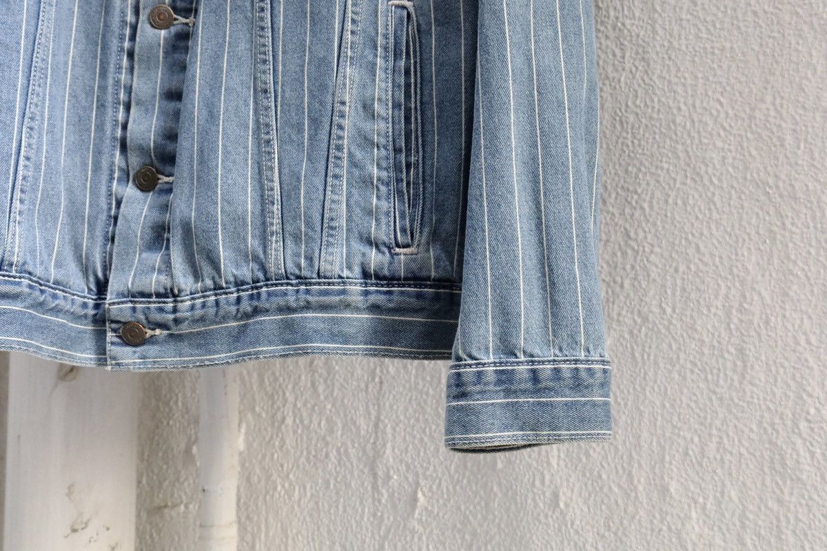 Supreme Supreme Levi’s pinstripe trucker jacket 常田大希 Size US XL / EU 56 / 4 - 3 Thumbnail