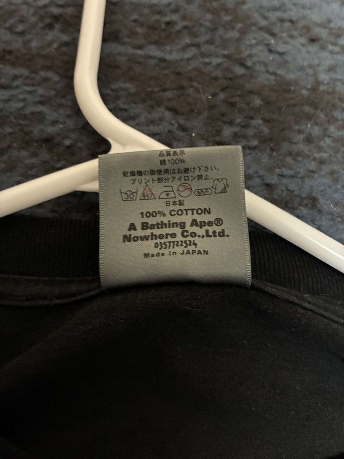 Bape Bape long sleeve Size US M / EU 48-50 / 2 - 6 Thumbnail