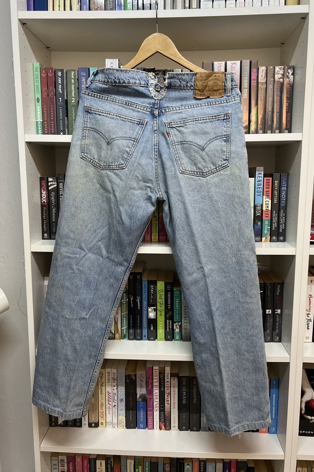 Levi's Levis Orange Tab Distressed Denim Size US 33 - 6 Thumbnail