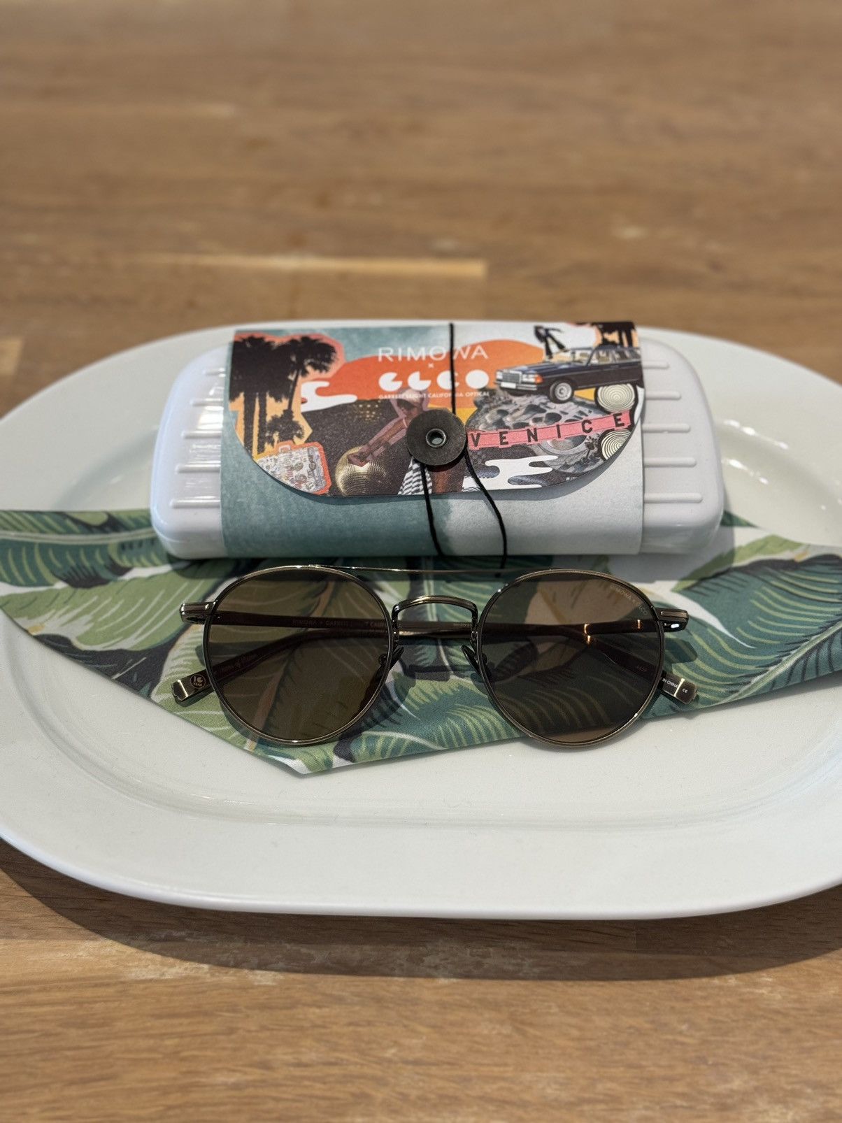 Garrett Leight Brushed Gold x Rimowa Size ONE SIZE - 1 Thumbnail
