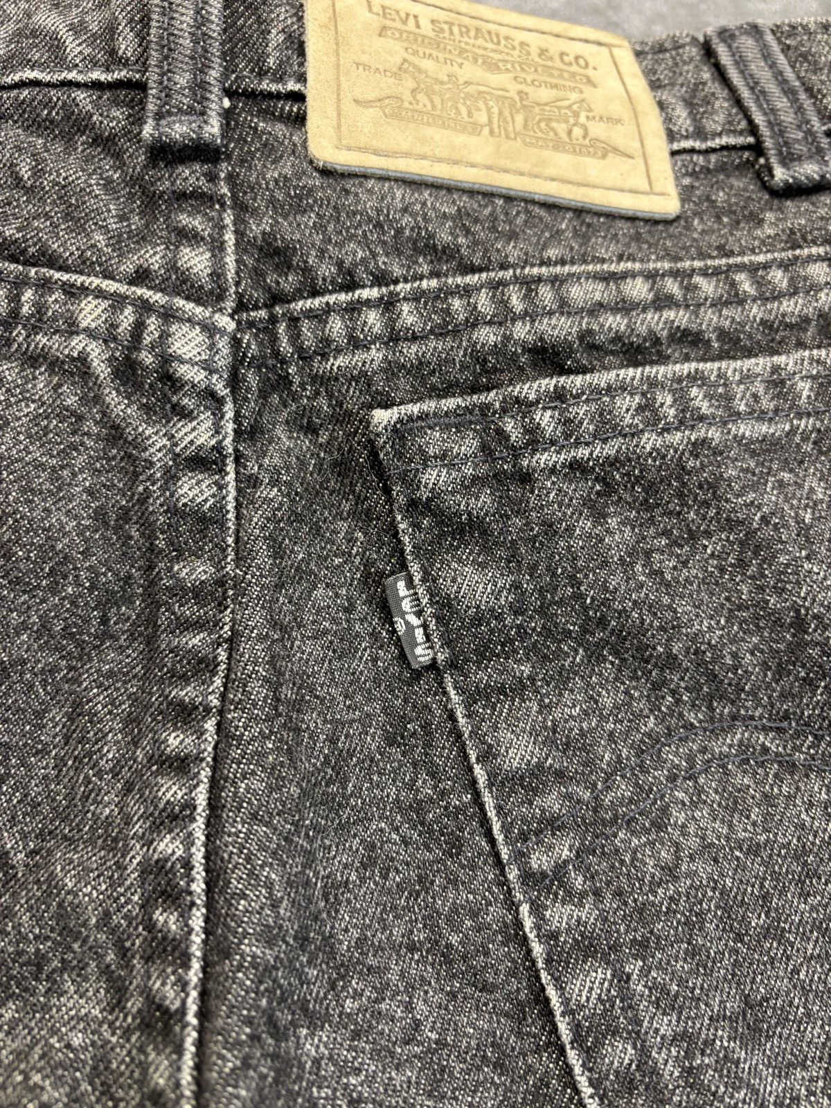 Levi's × Vintage 1980s Levi’s Jeans 80s Vintage Acid Wash Stone Black Tab Size US 31 - 2 Thumbnail