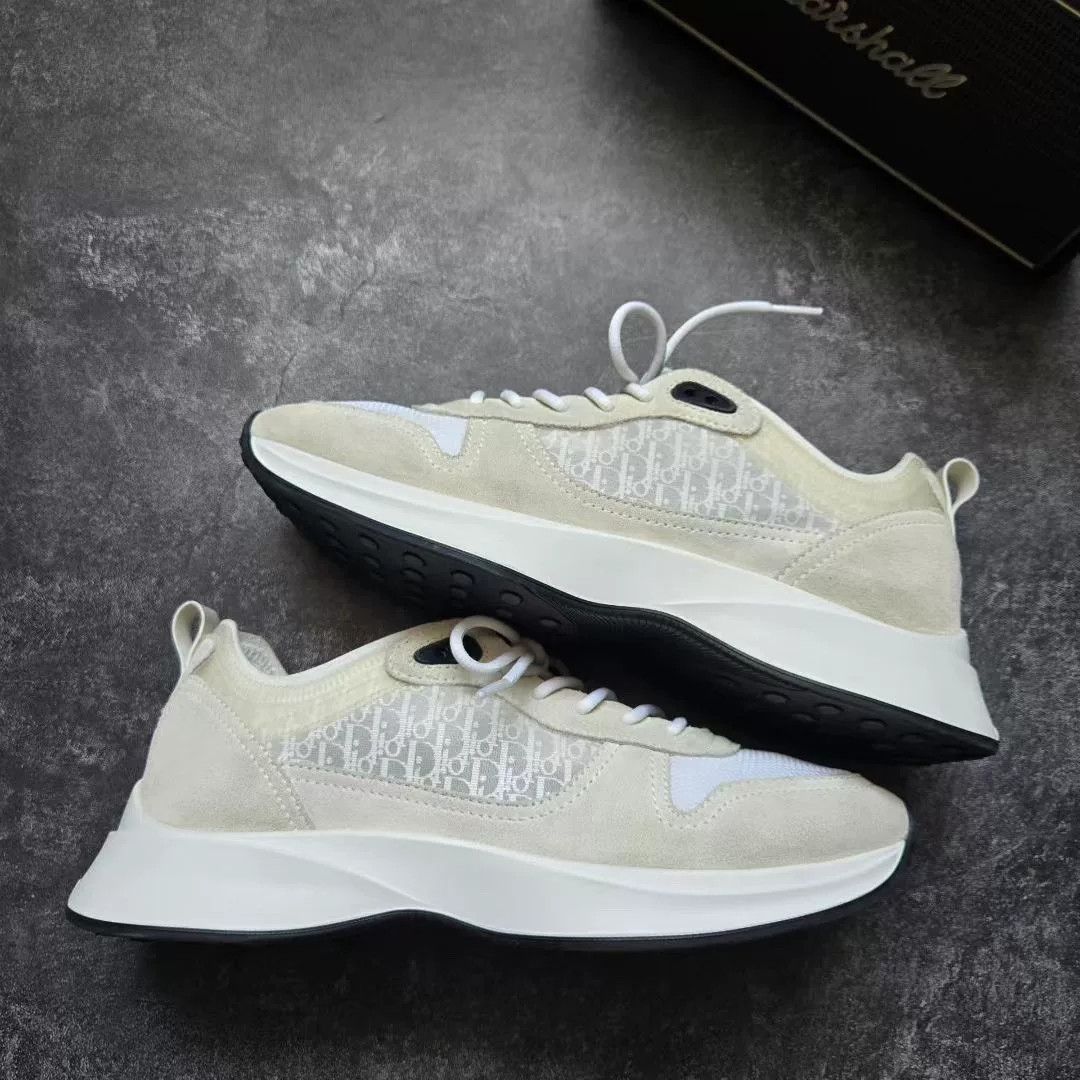 Dior Dior White Lowtop Sneakers 25 Men Size US 10 / EU 43 - 1 Thumbnail