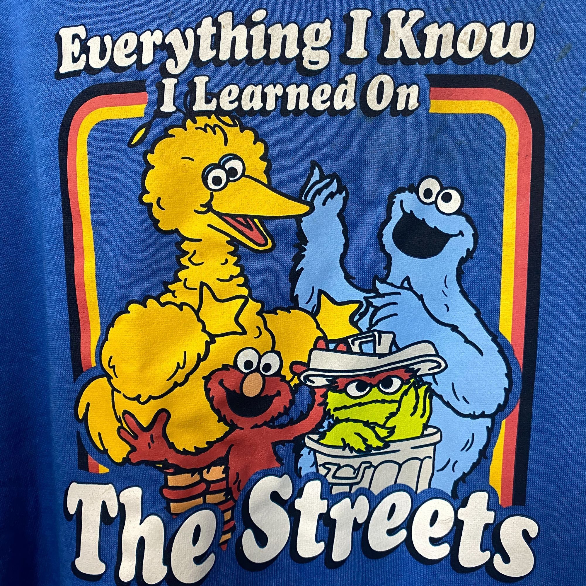 Other Everything I Know I Learned on the Streets Sesame Street Blu Size US XXL / EU 58 / 5 - 2 Thumbnail