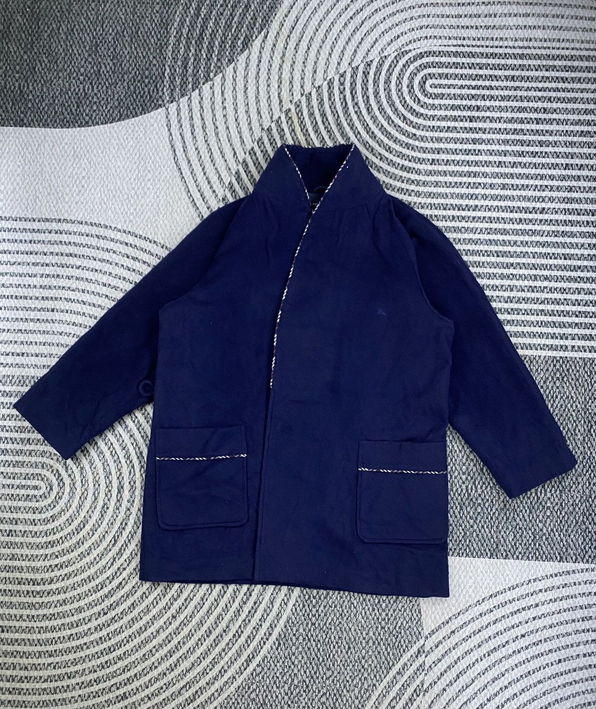 Burberry Vintage Burberry London Navy Blue Jacket Size US L / EU 52-54 / 3 - 5 Thumbnail