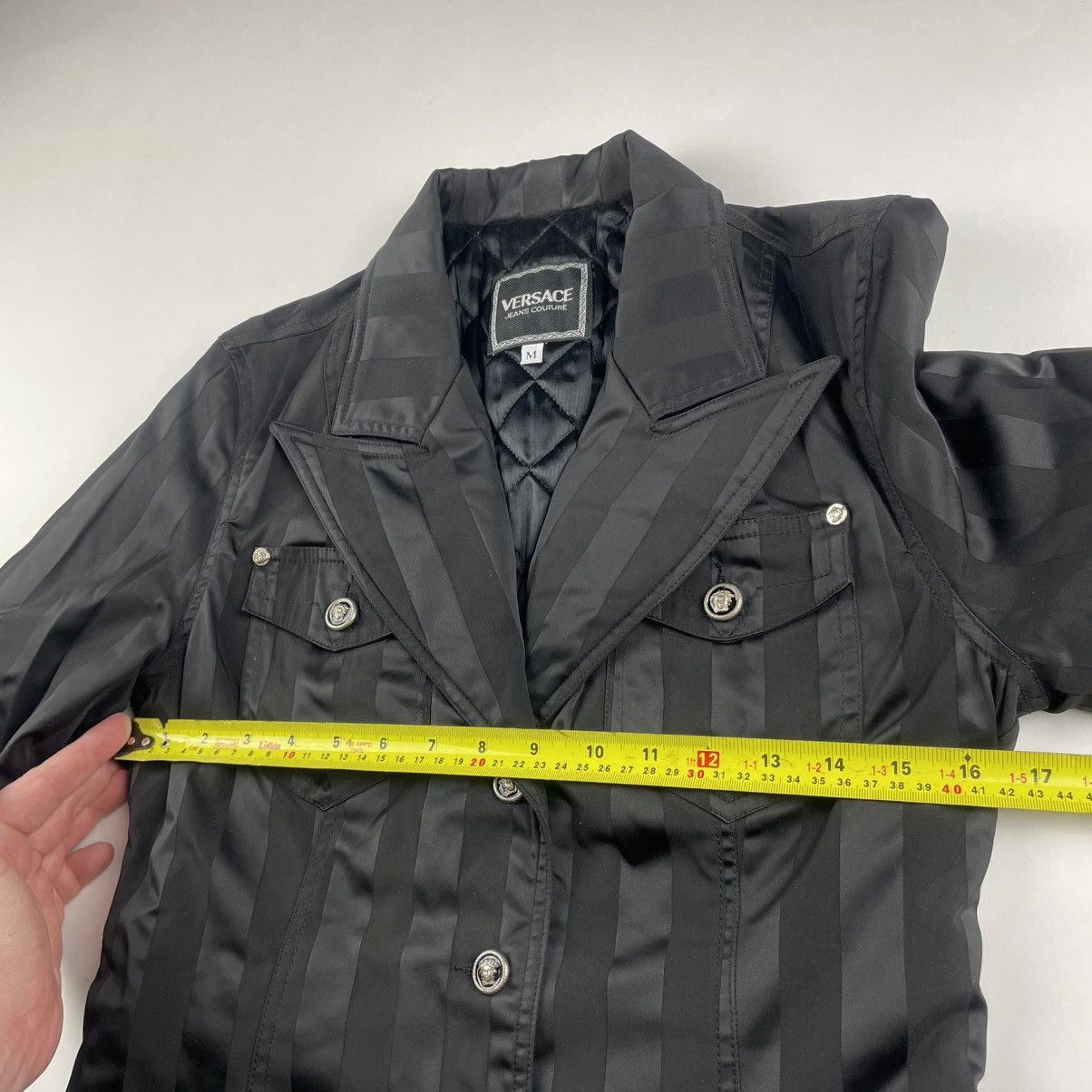 Versace × Versace Jeans Couture VINTAGE VERSACE JEANS COUTURE BLAZER JACKET & PANTS SET Size M / US 6-8 / IT 42-44 - 6 Thumbnail