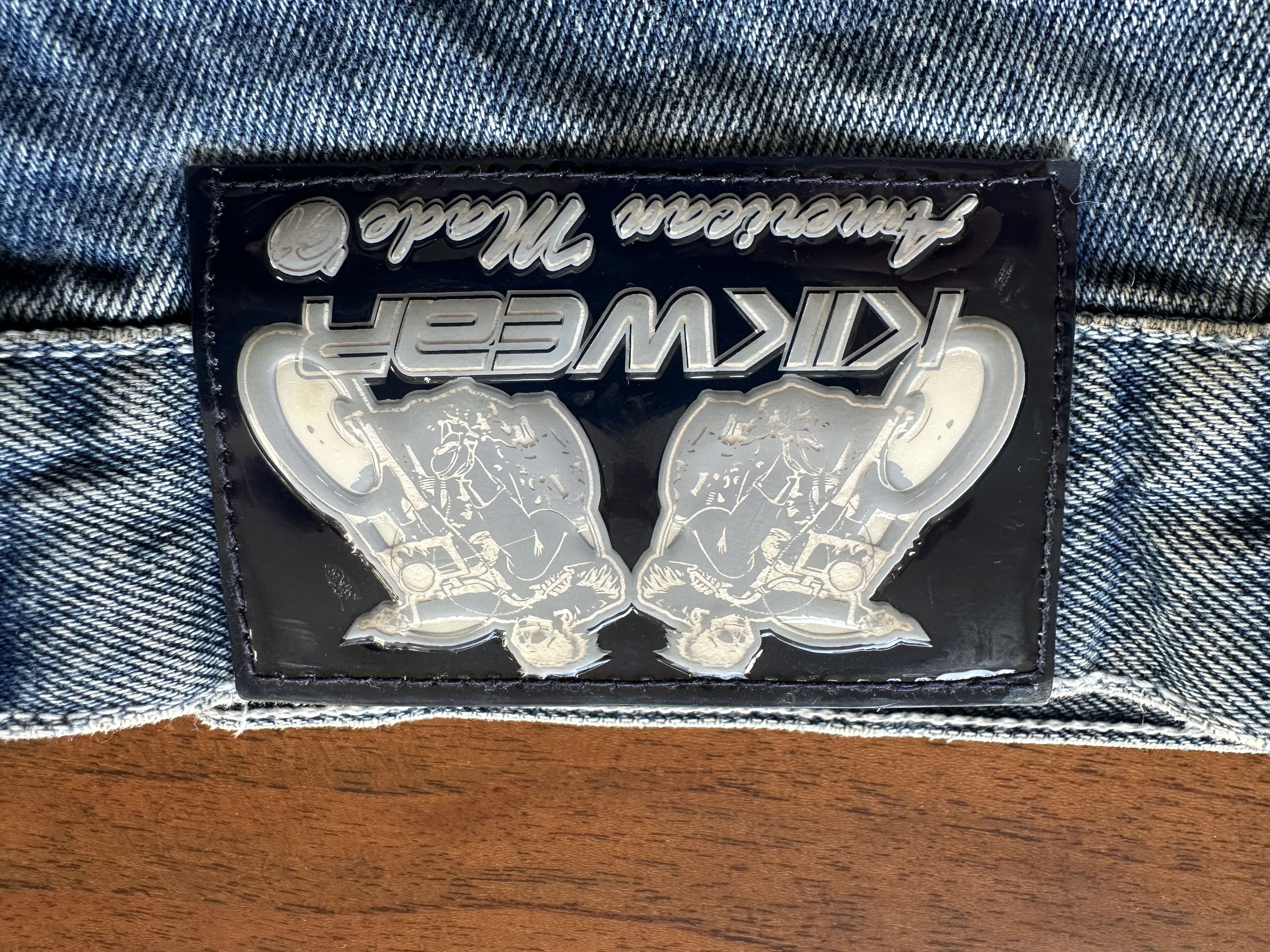 Other Vintage 90s / Y2K Kikwear jeans + Shirt American made Size US 32 / EU 48 - 7 Thumbnail