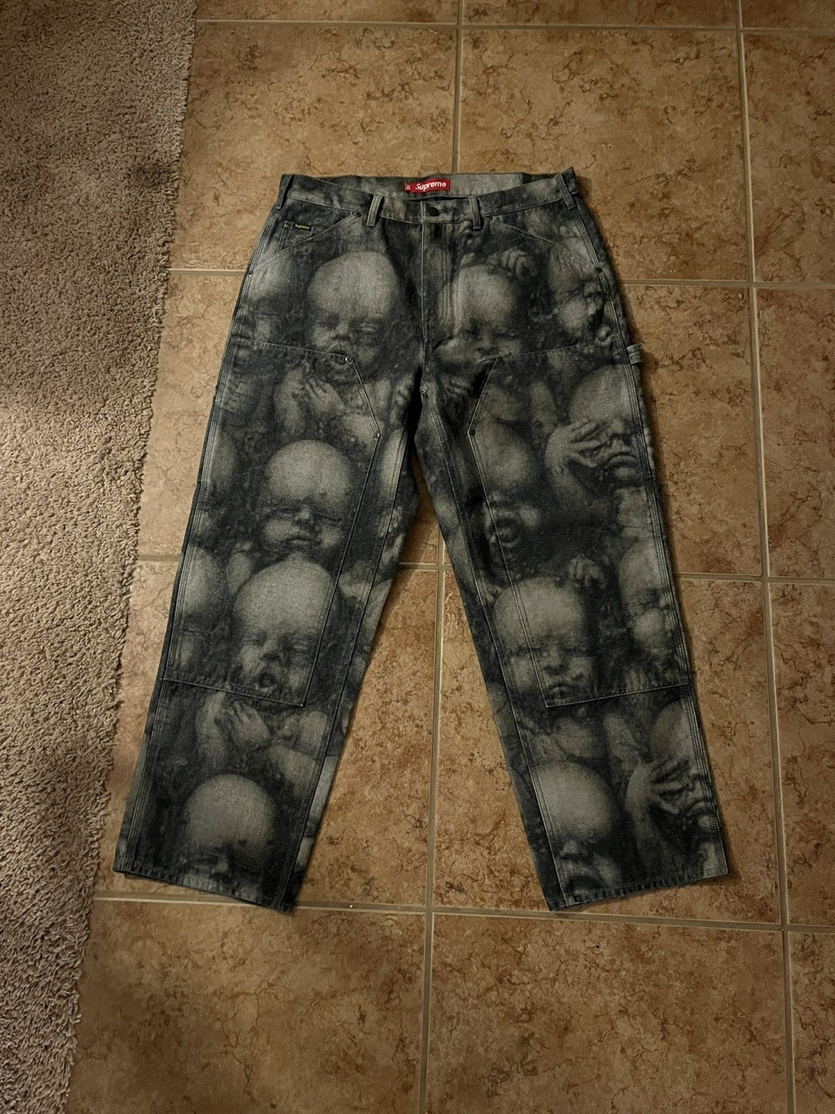 Supreme FW23 Supreme HR Giger baby double knee pants | Grailed