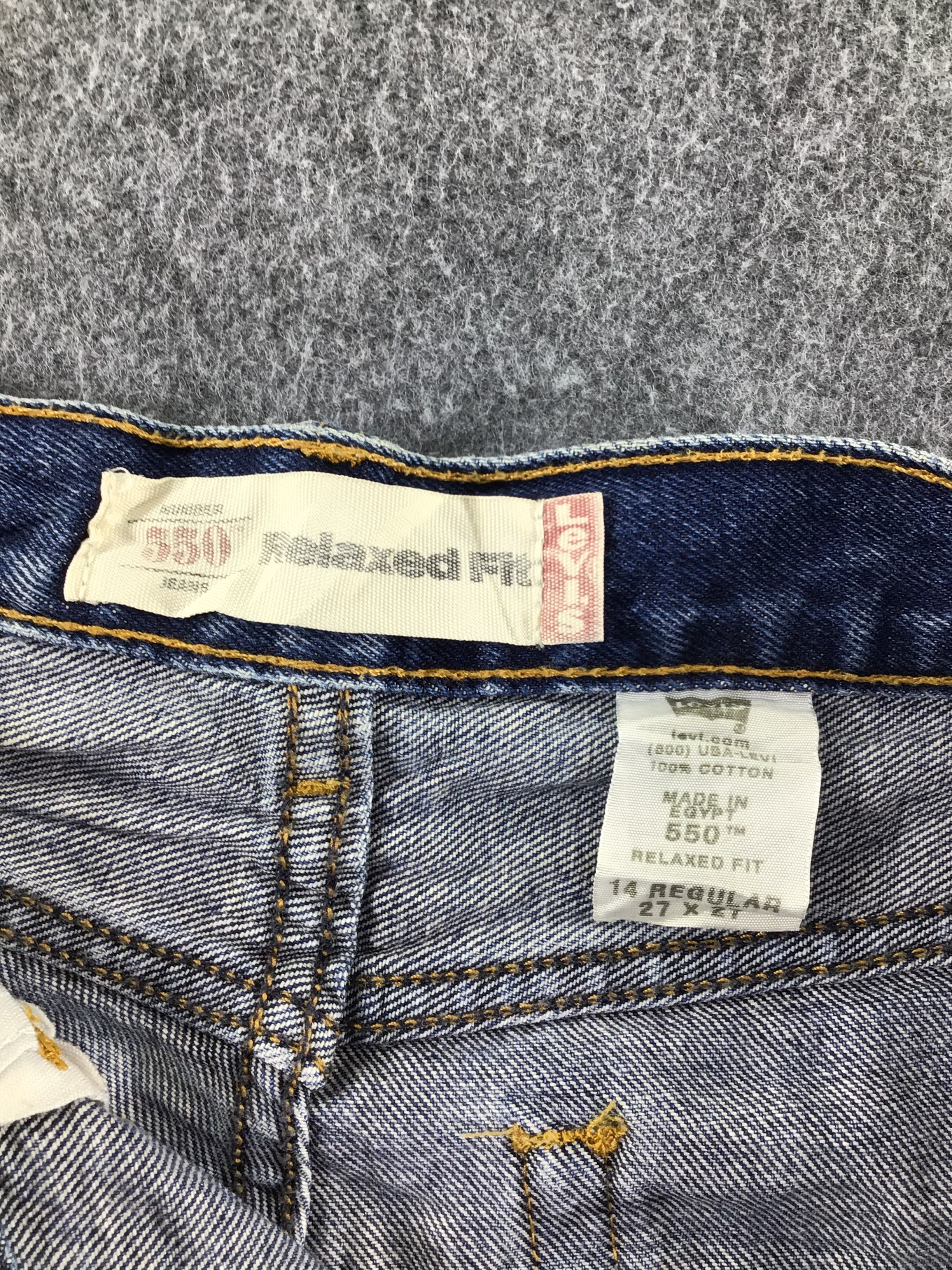Levi's Vintage Levis 550 Jeans-J635 Size US 28 / EU 44 - 9 Thumbnail