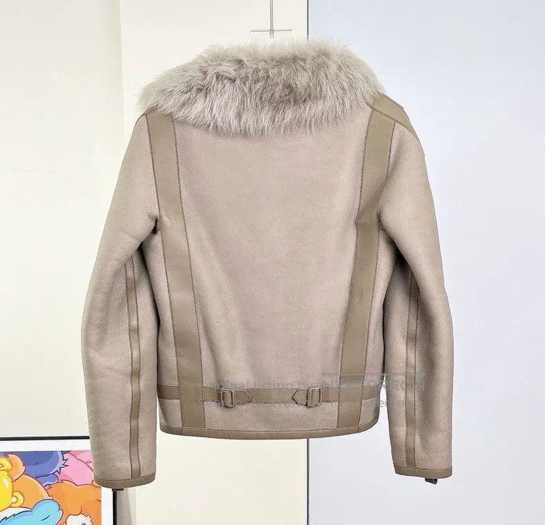 Hermes Hermes Fur and leather jacket Size XXS / US 00 / IT 34 - 2 Thumbnail