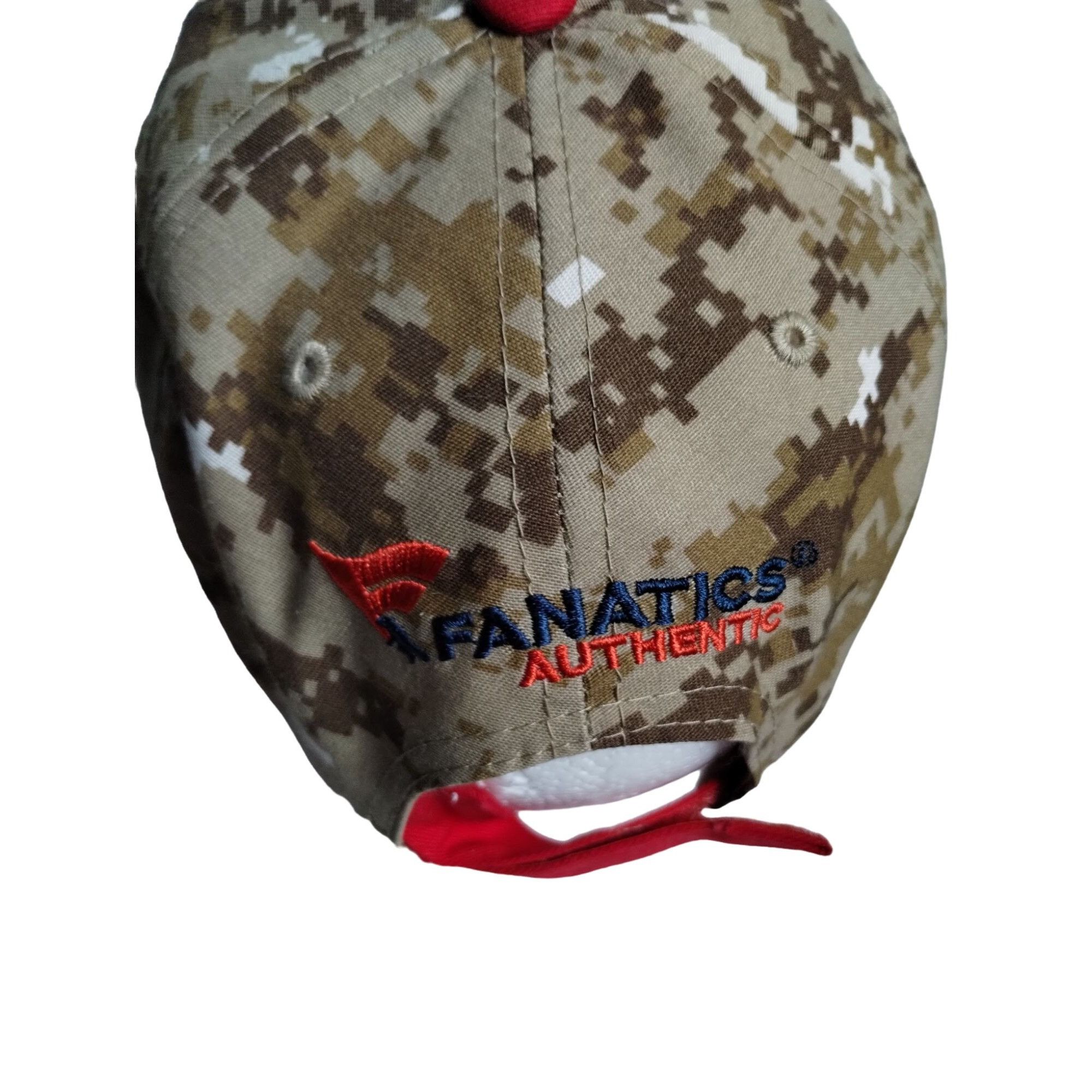 Other Texas Rangers Red & Camo Fanatics Authentic Adjustable Ball Size ONE SIZE - 9 Thumbnail