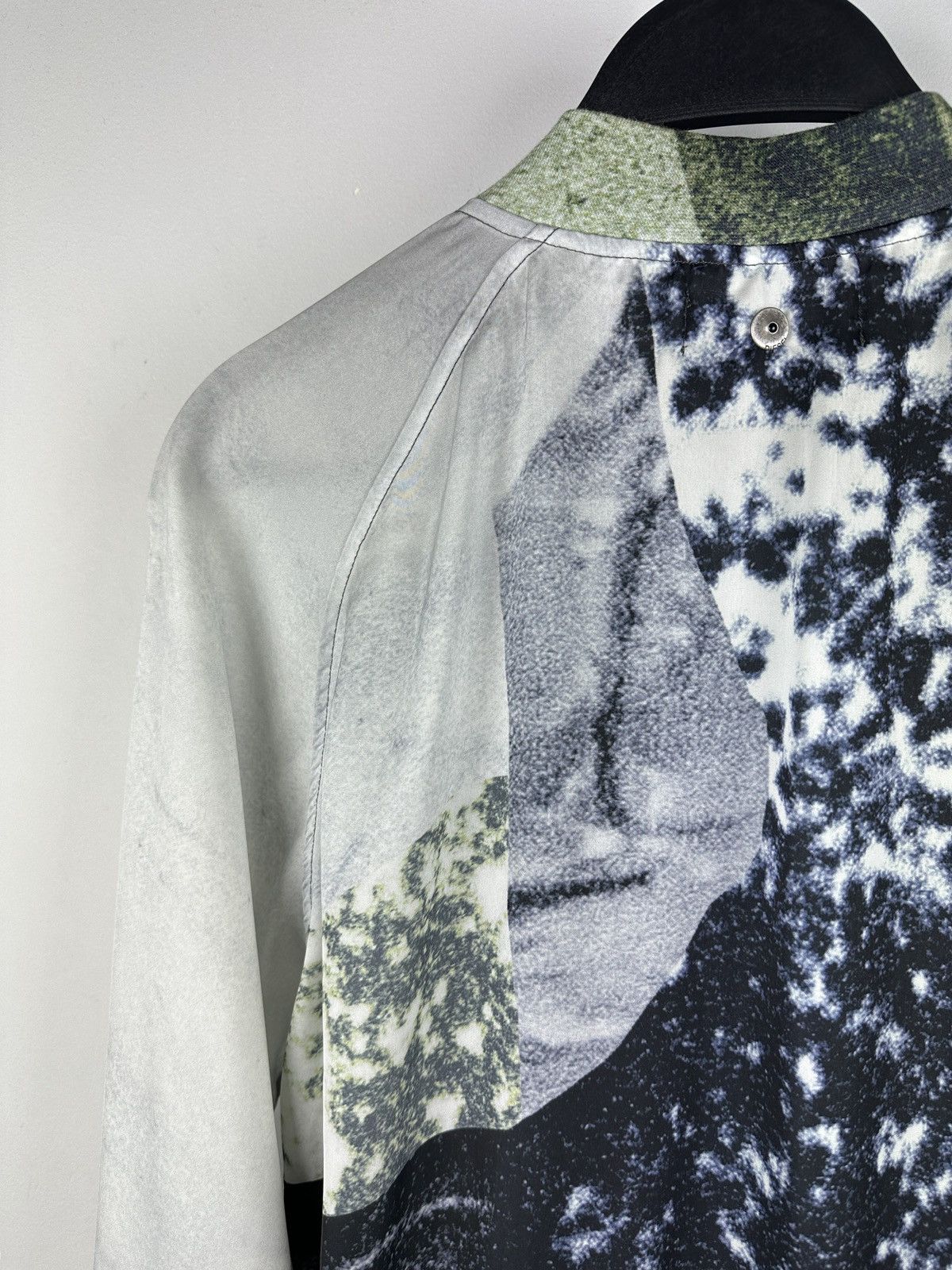 Diesel Diesel 3D Floral Print Track Light Bomber Jacket Size XS / US 0-2 / IT 36-38 - 16 Thumbnail