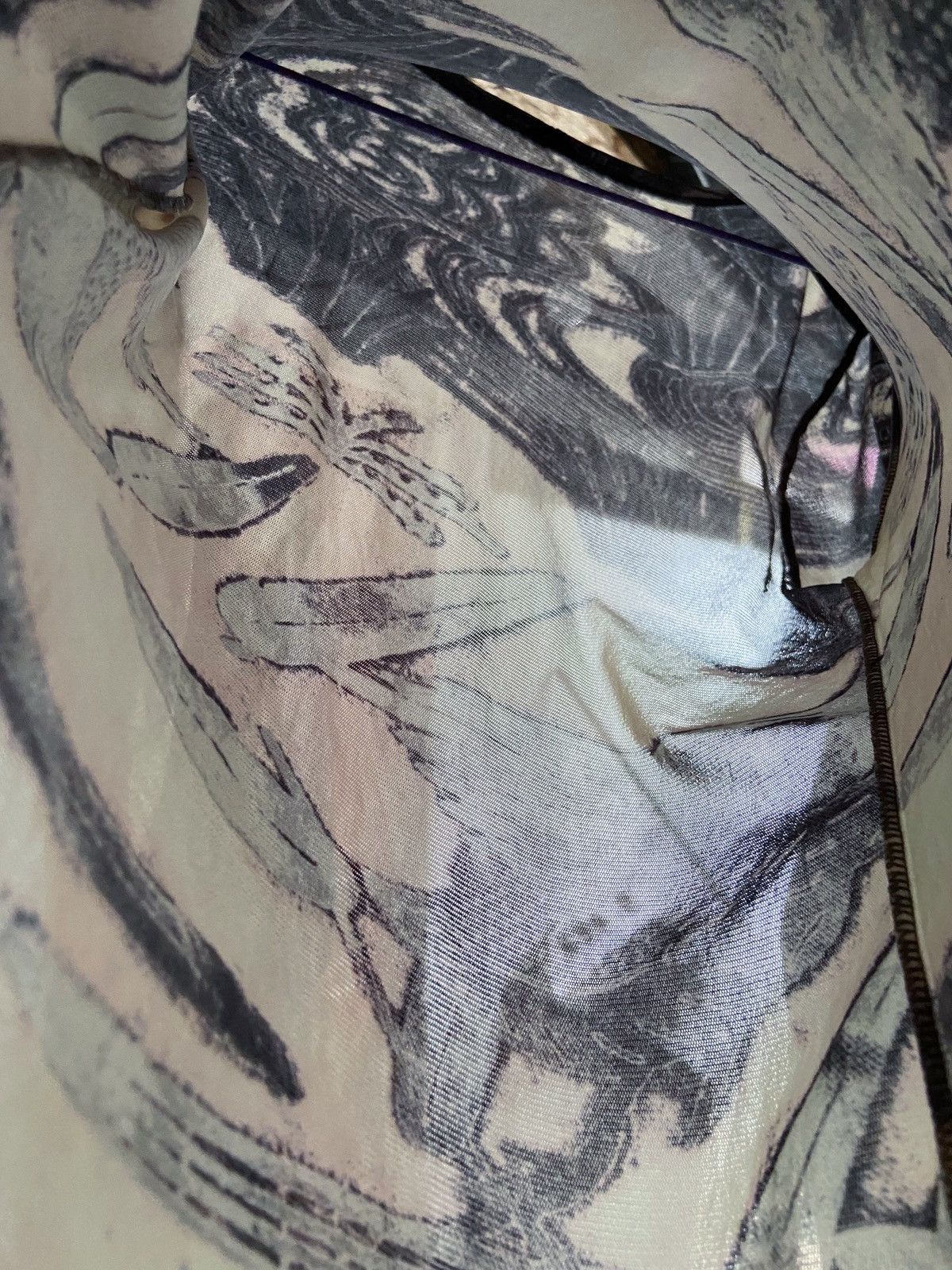 If Six Was Nine JAPANESE BRAND MESH TOP PRINTED LONG SLEEVE Size US S / EU 44-46 / 1 - 2 Thumbnail