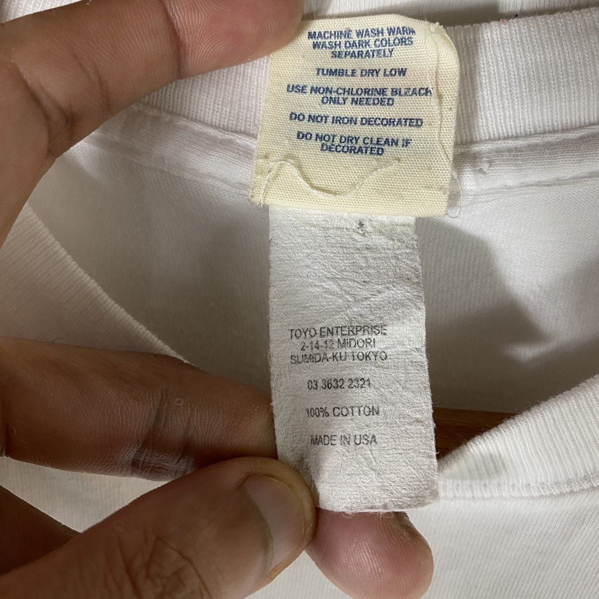 Buzz Rickson's × Japanese Brand × Toyo Enterprises BUZZ RICKSON AIRBORNE ACCESSORIES CORPORATION TEE Size US S / EU 44-46 / 1 - 9 Thumbnail