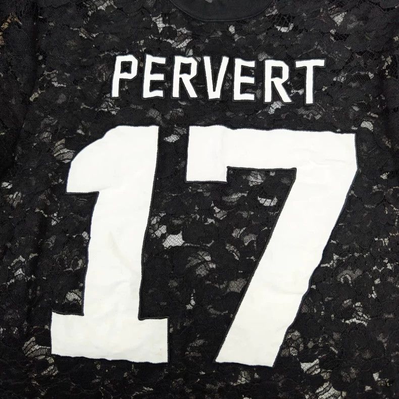 Givenchy Givenchy Limited edition Pervert 17 black lace T-shirt Size US S / EU 44-46 / 1 - 3 Thumbnail