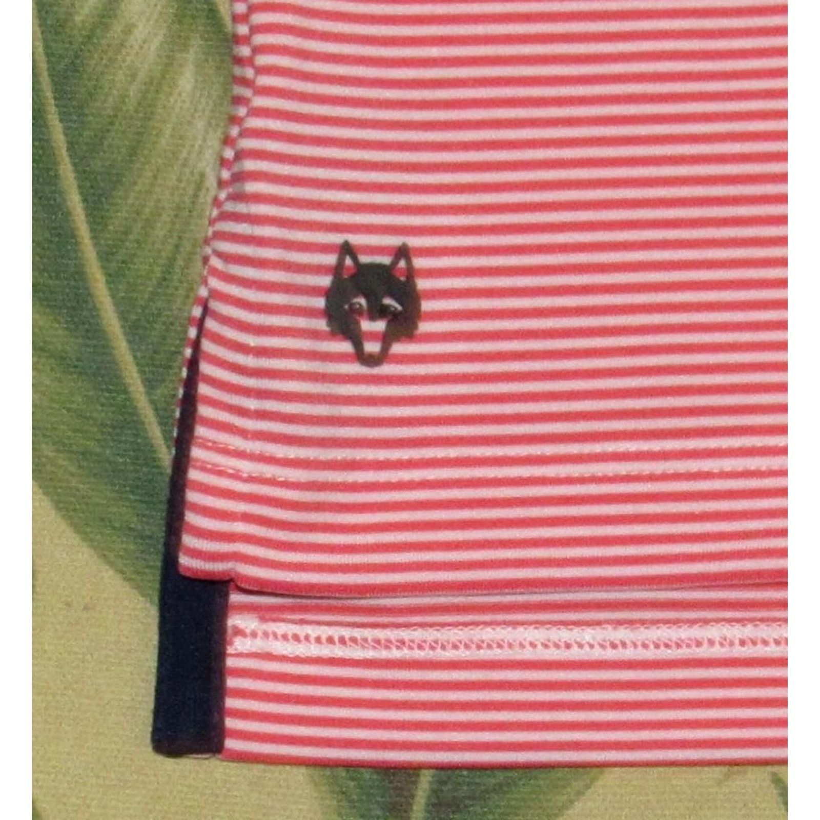Vintage GREYSON Pink Striped Short Sleeve Polo Golf Shirt Large Mens LL Pink Striped Polo Golf Shirt Greyson Large Mens Size US L / EU 52-54 / 3 - 3 Thumbnail