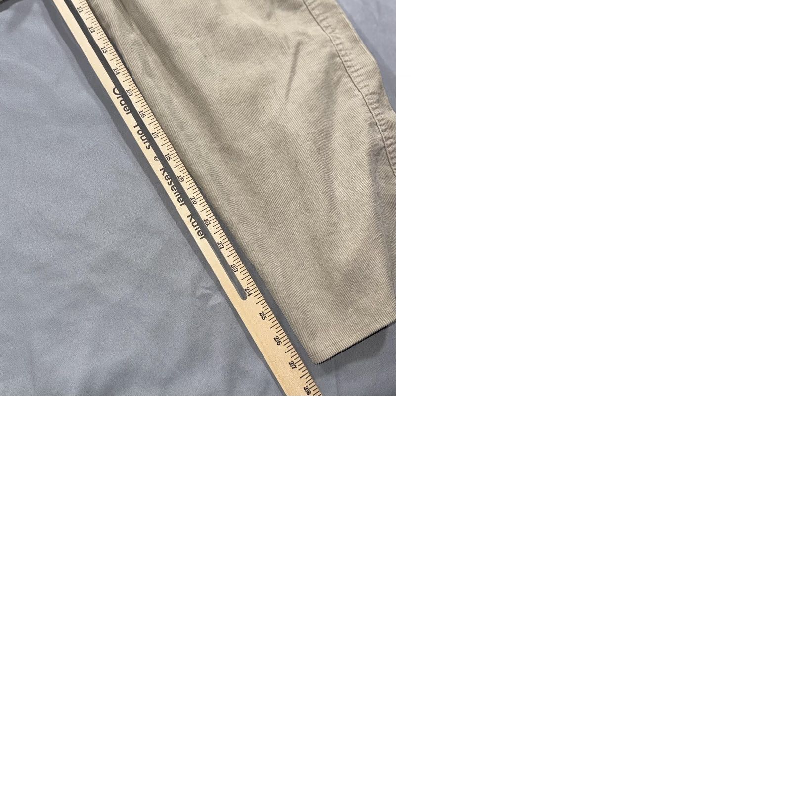 Abercrombie & Fitch VINTAGE Abercrombie & Fitch Pants Womens 2 Beige Corduroy Utility Made USA 90s Size 26" / US 2 / IT 38 - 9 Thumbnail
