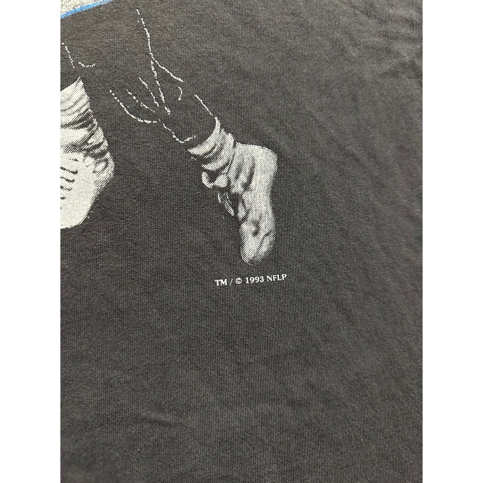 NFL × Nutmeg × Vintage Vintage Carolina Panthers 1993 Nutmeg Graphic T Shirt Large Size US L / EU 52-54 / 3 - 4 Thumbnail
