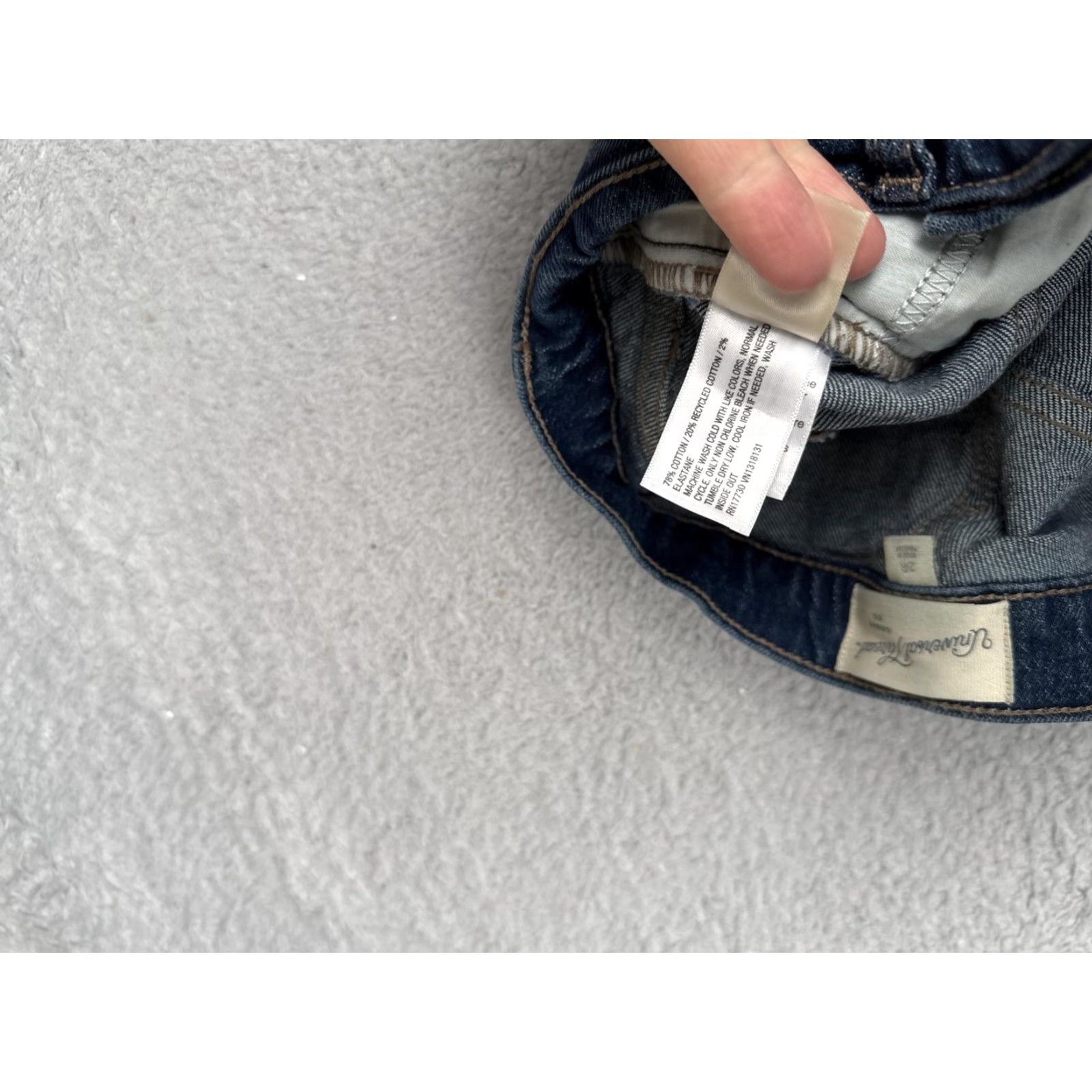 Vintage Universal Thread Jeans Womens 2R Blue High Rise Flare Denim Stretch Medium Wash Size 26" / US 2 / IT 38 - 7 Thumbnail
