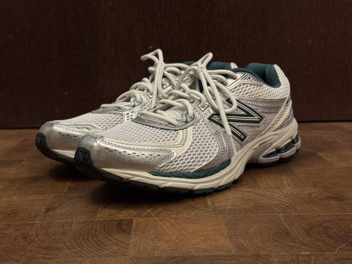 Aime Leon Dore × New Balance 860v2 White Green Size US 12 / EU 45 - 1 Thumbnail