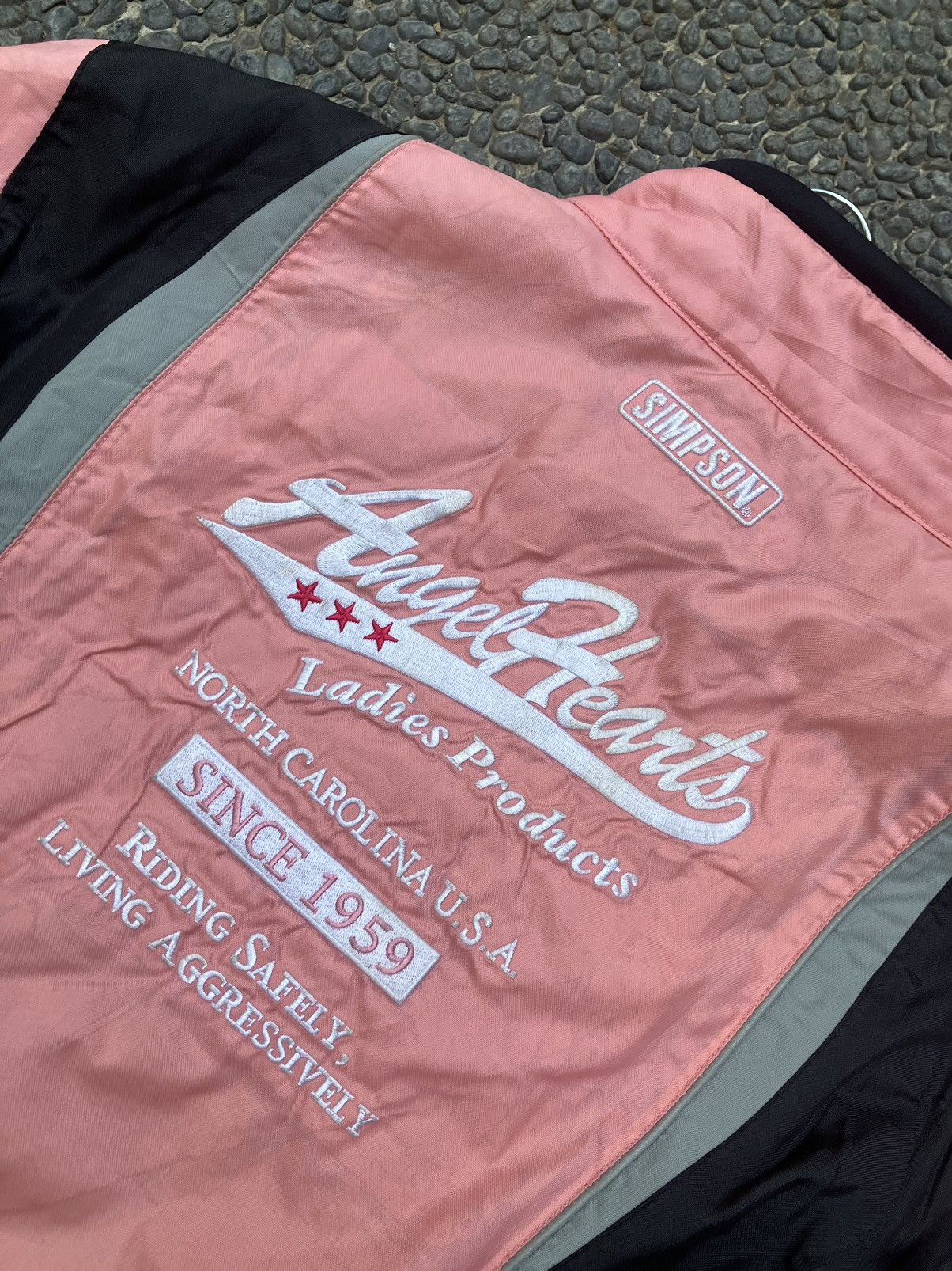 Vintage Vintage Simpson Angel Hearts Team Race Jacket Size US L / EU 52-54 / 3 - 2 Thumbnail