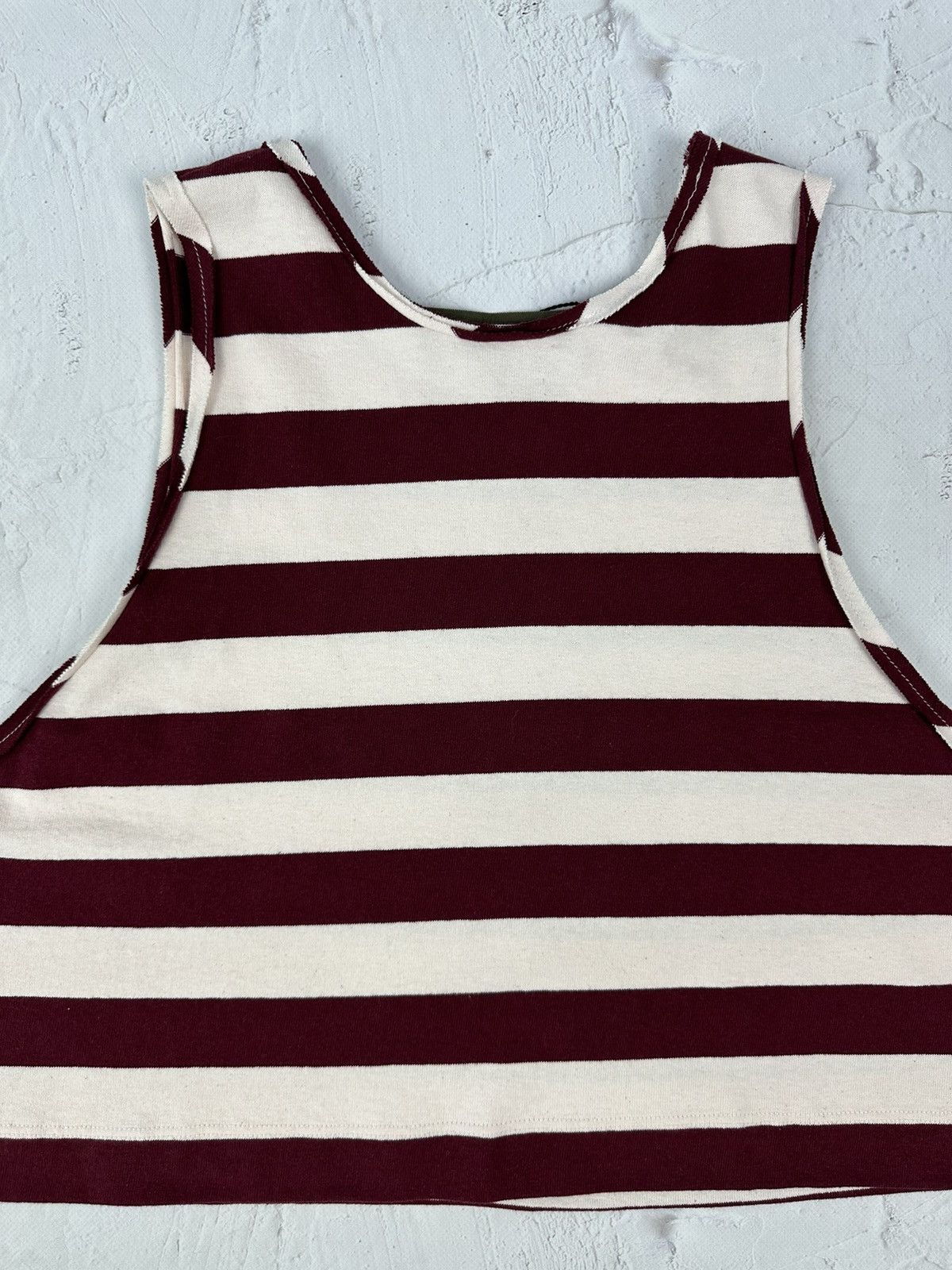 Vintage Tela Stripped Crop Top Size S / US 4 / IT 40 - 5 Thumbnail