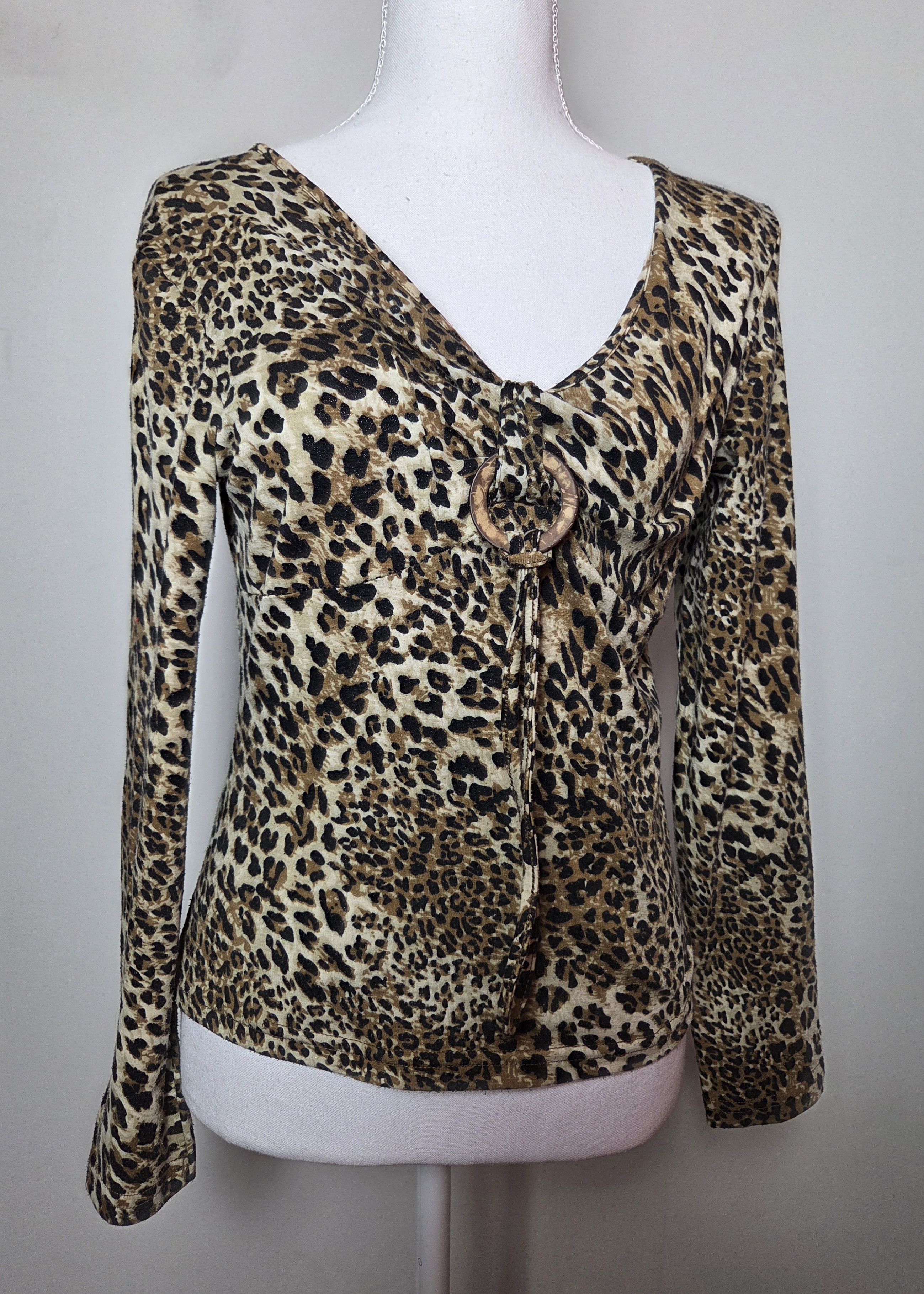 Hysteric Glamour vintage leopard panther top y2k archive mcbling Size M / US 6-8 / IT 42-44 - 3 Thumbnail
