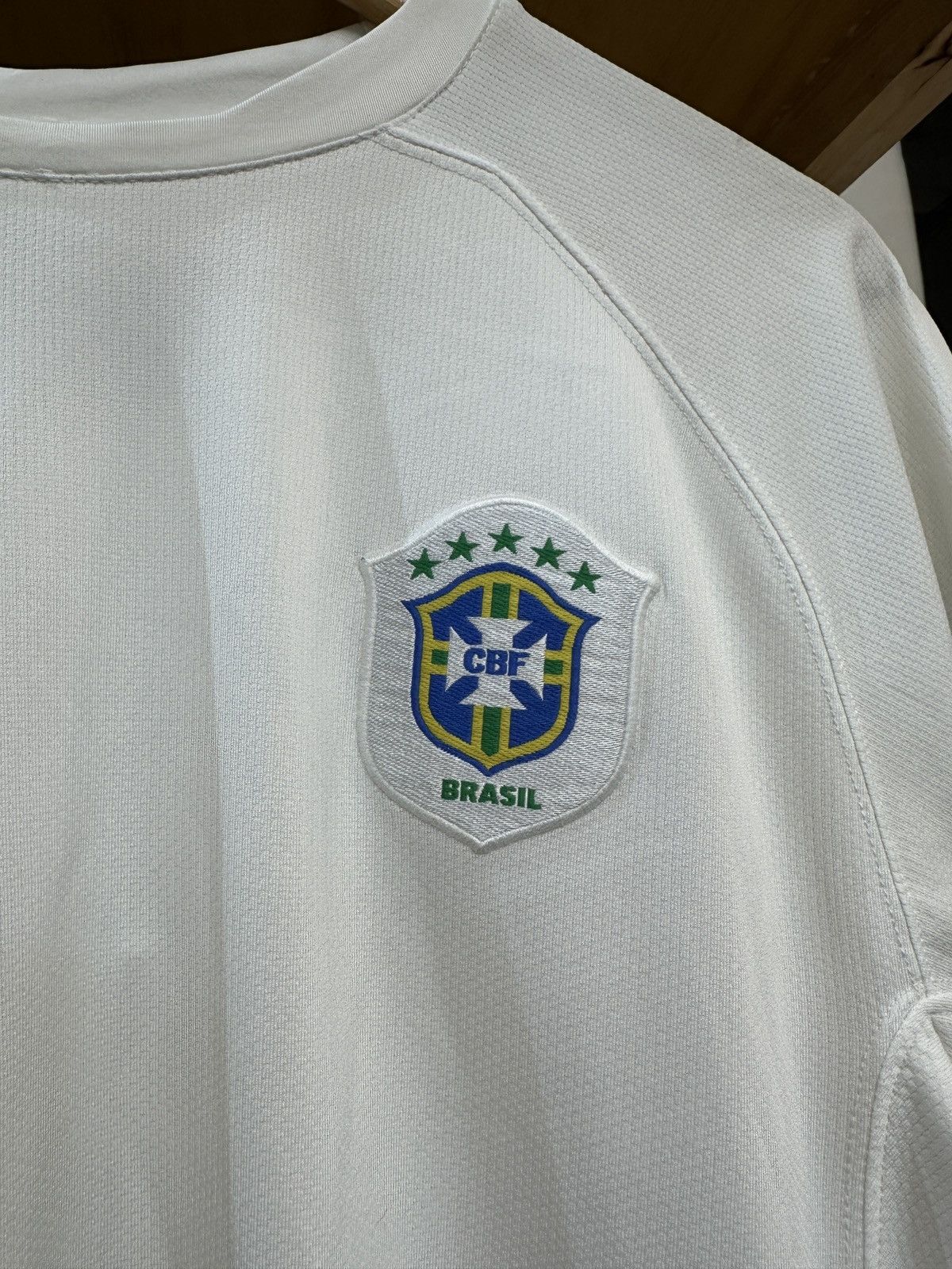 Vintage Brazil 🇧🇷 2006-07 Nike T90 Training Sphere Dry Jersey