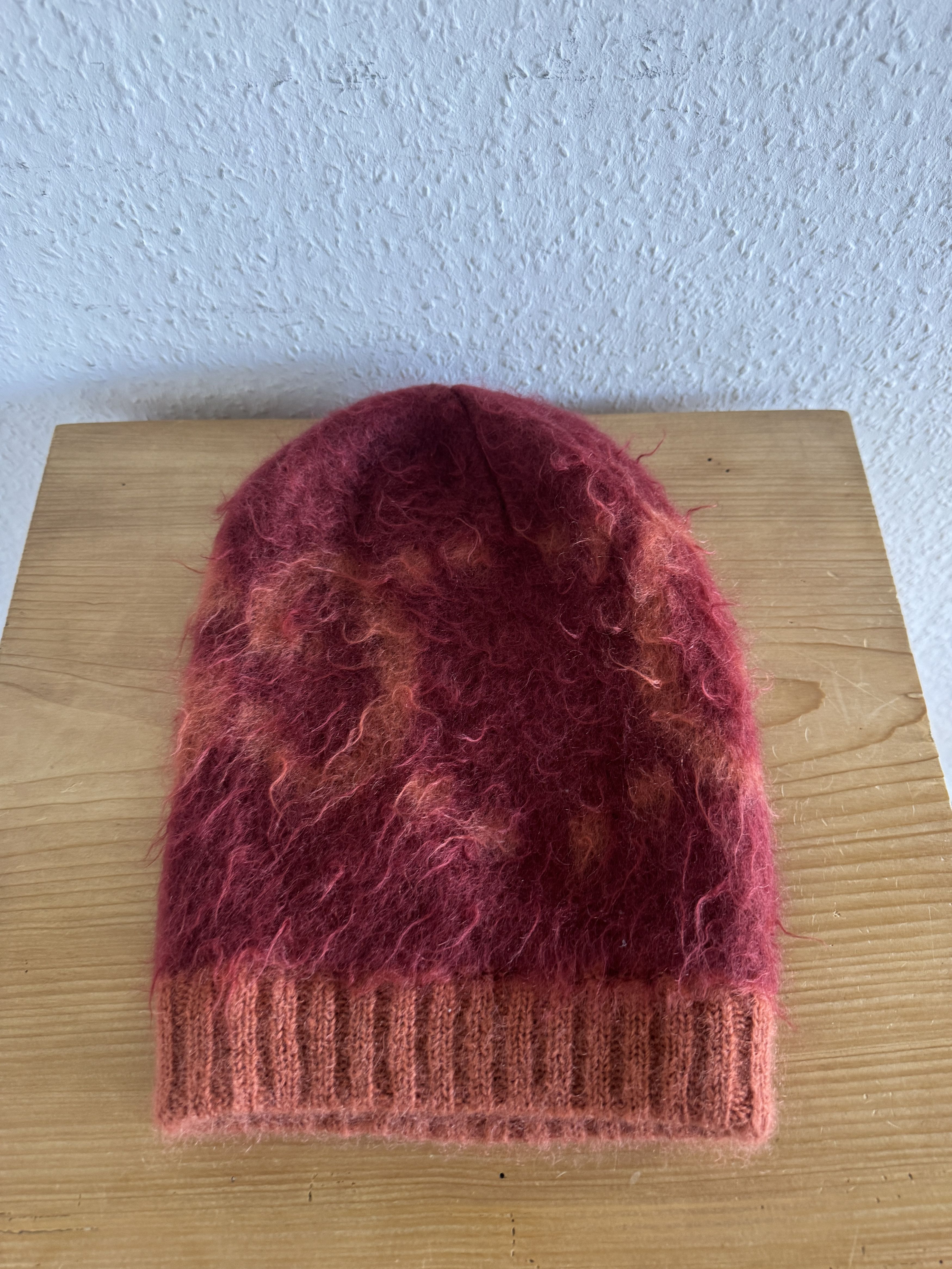 Gucci Red Mohair Beanie Size ONE SIZE - 1 Thumbnail