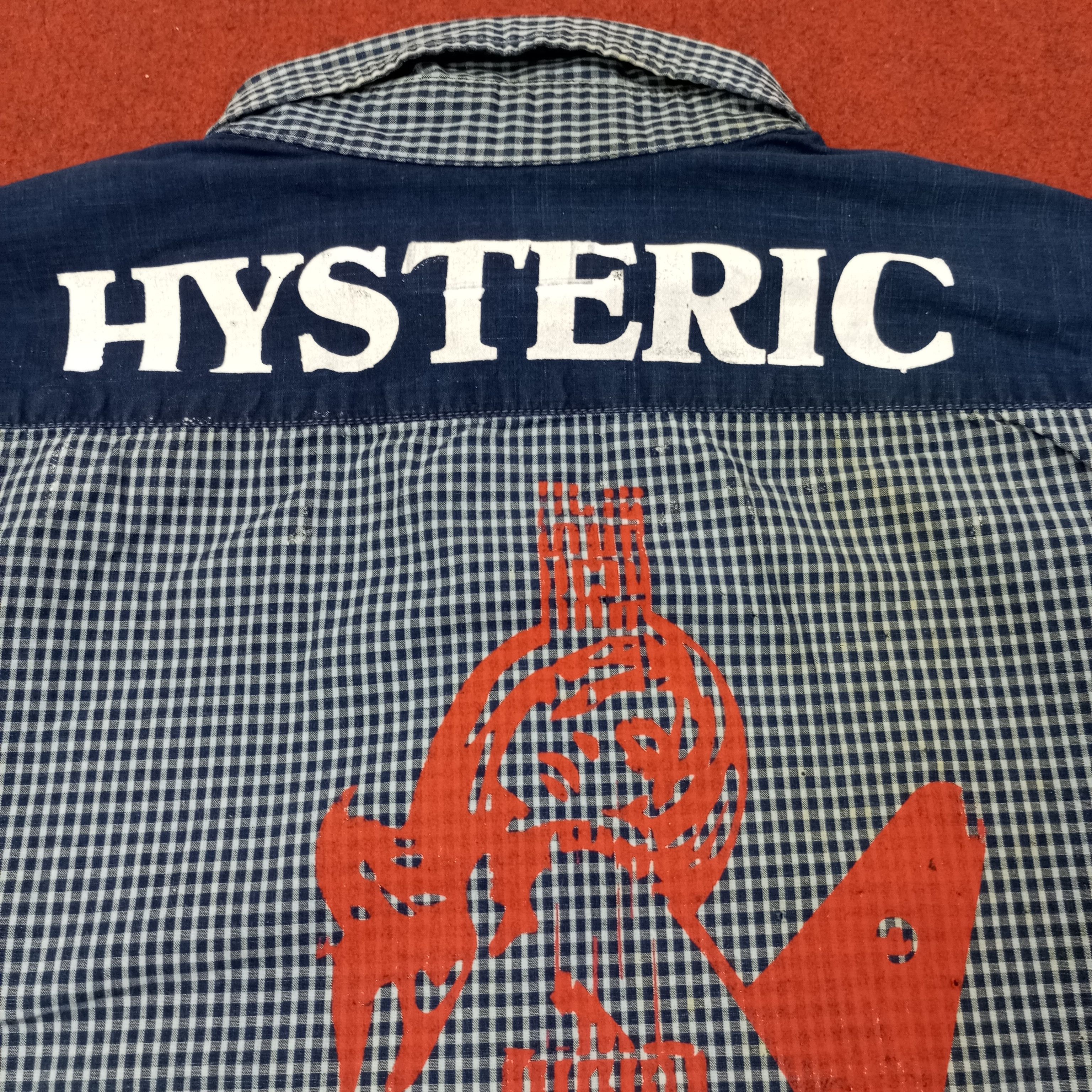 Hysteric Glamour Vintage Hysteric Glamour Japanese Brand Custom Shirt c239n14 Size US S / EU 44-46 / 1 - 2 Thumbnail