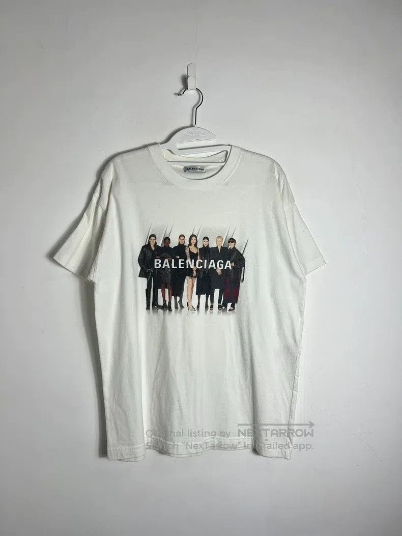 Balenciaga Balenciaga Portrait Short Sleeve Size US S / EU 44-46 / 1 - 1 Thumbnail