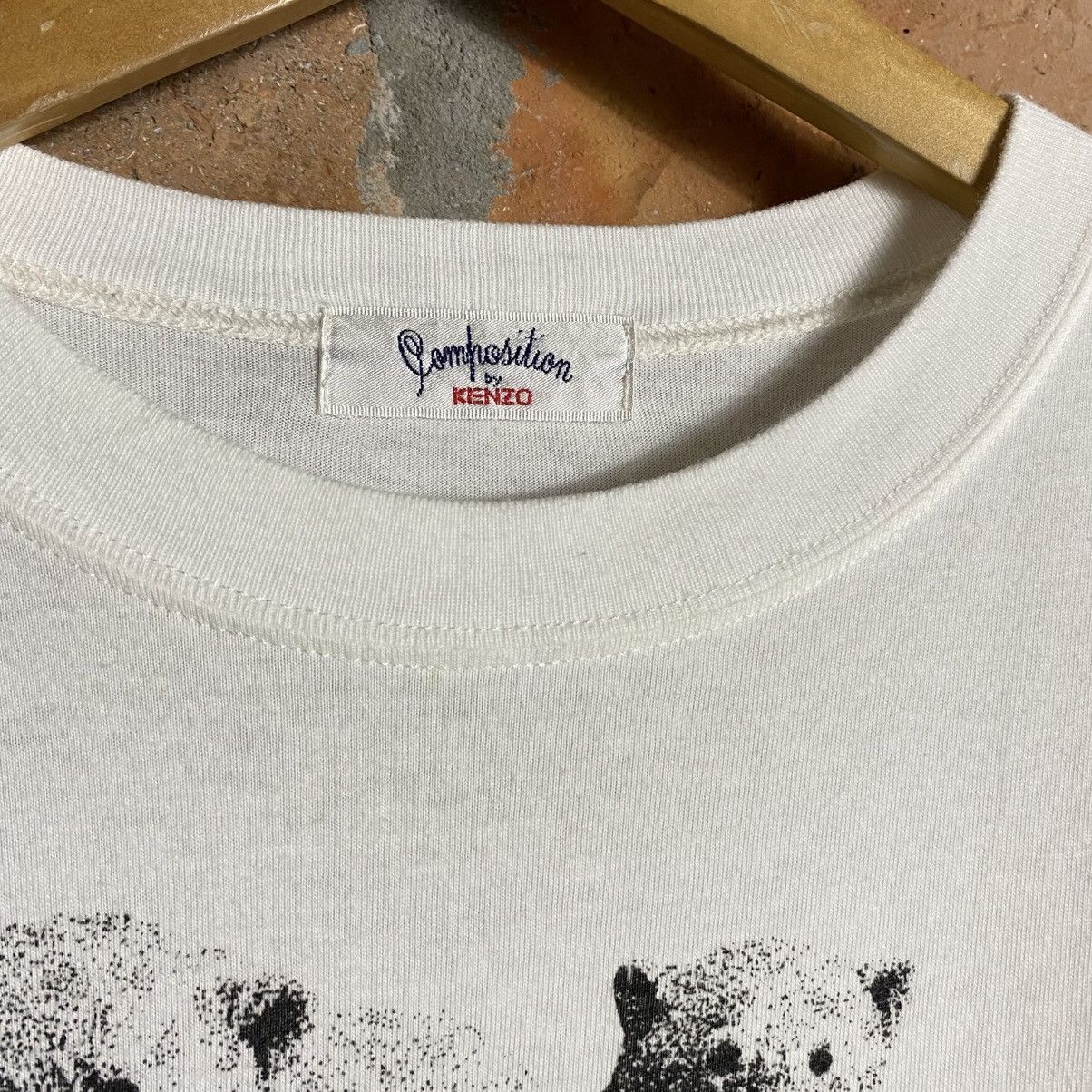 Kenzo KENZO White Bear Print Tee Size XS / US 0-2 / IT 36-38 - 4 Thumbnail