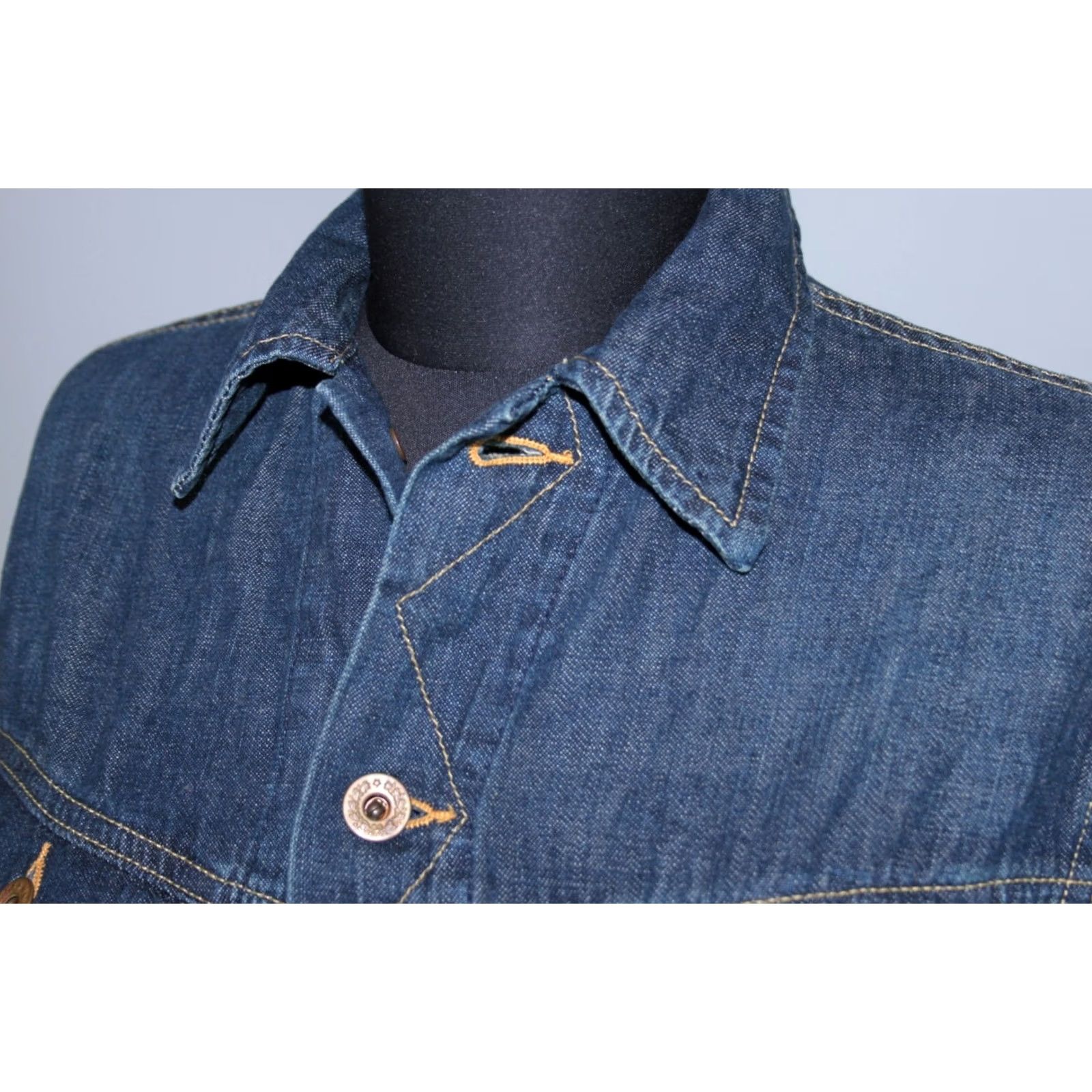Vintage Denim & Supply Ralph Lauren Jacket Womens S Blue Cotton Denim & Supply Ralph Lauren Jacket Womens S Blue Size 28" / US 6 / IT 42 - 3 Thumbnail