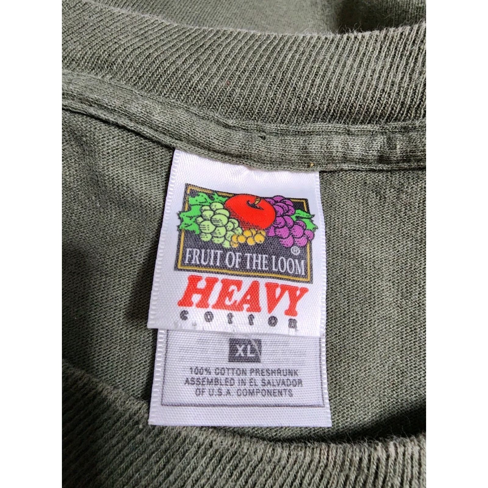 Fruit Of The Loom Vintage Fruit of the Loom T-Shirt Mens XL Pine Mountain Trail Hike GA Travel Souvenir Green 90s Summer Cotton Crew Neck Short Sleeve T-Shirt Size US XL / EU 56 / 4 - 5 Thumbnail