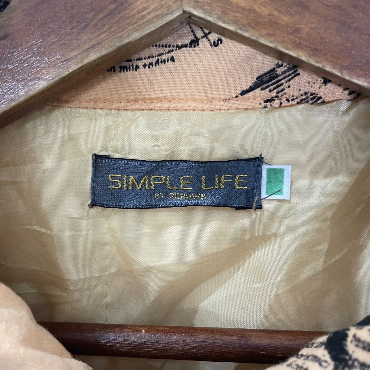 RENOWN Vintage Simple Life By Renown Newspaper Motive Jacket Size US M / EU 48-50 / 2 - 5 Thumbnail