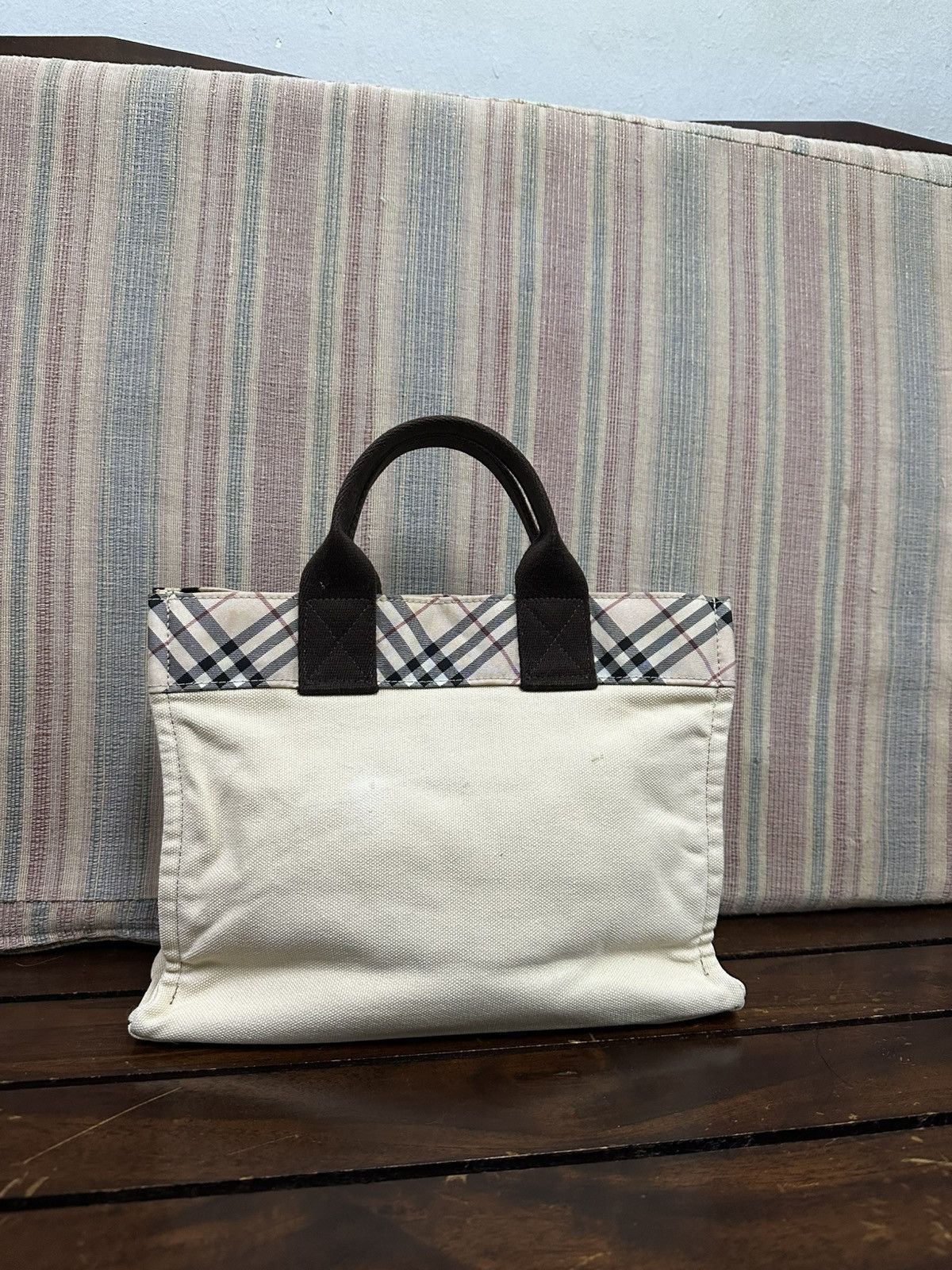 Burberry Burberry Blue Label Mini Tote Bag Size ONE SIZE - 4 Thumbnail