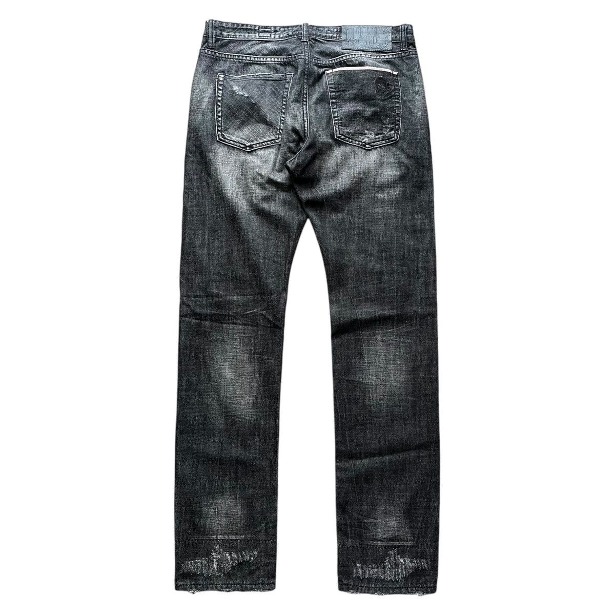 Billionaire Boys Club Billionaire Boys Club Distressed Denim Pants Size US 30 / EU 46 - 2 Thumbnail