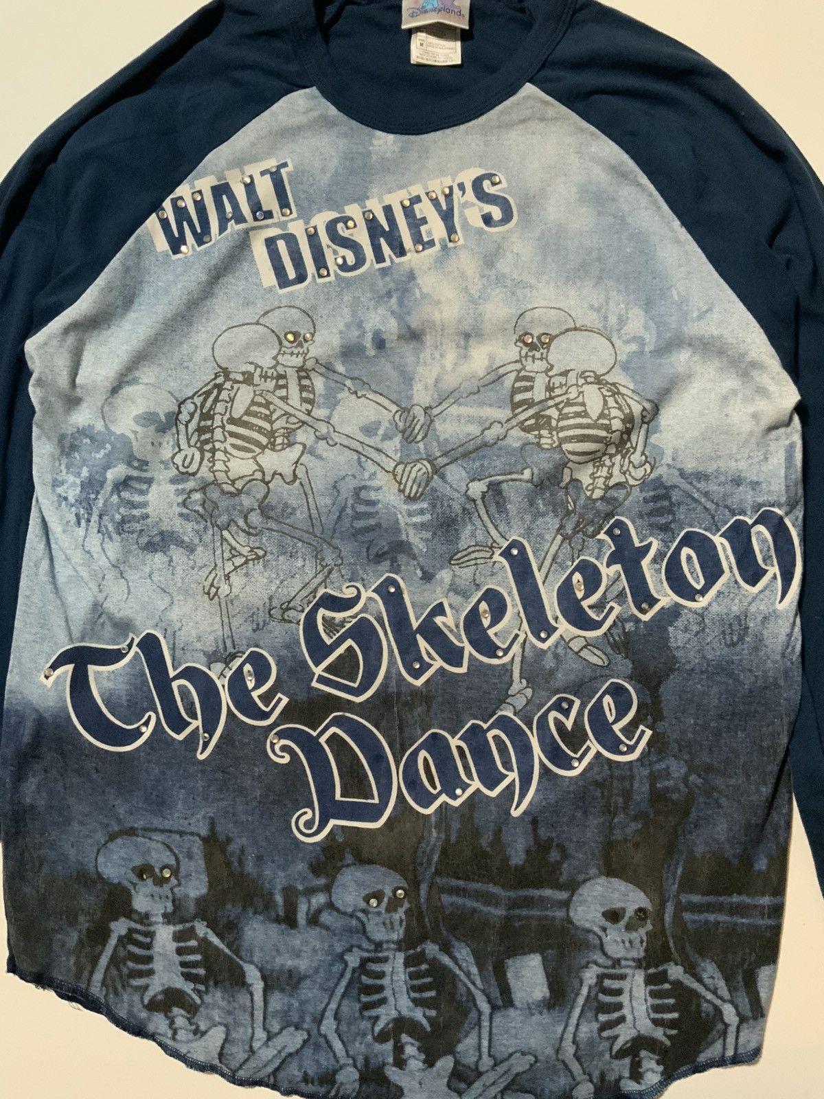 Disney Disney Silly Symphony The Skeleton Dance Jeweled T-Shirt Size US M / EU 48-50 / 2 - 3 Thumbnail