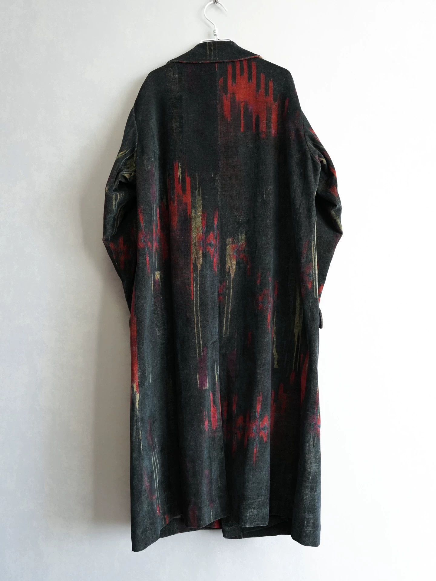 Yohji Yamamoto Yohji Yamamoto 23AW Central Asian Traveler Velvet Overcoat Size US S / EU 44-46 / 1 - 5 Thumbnail