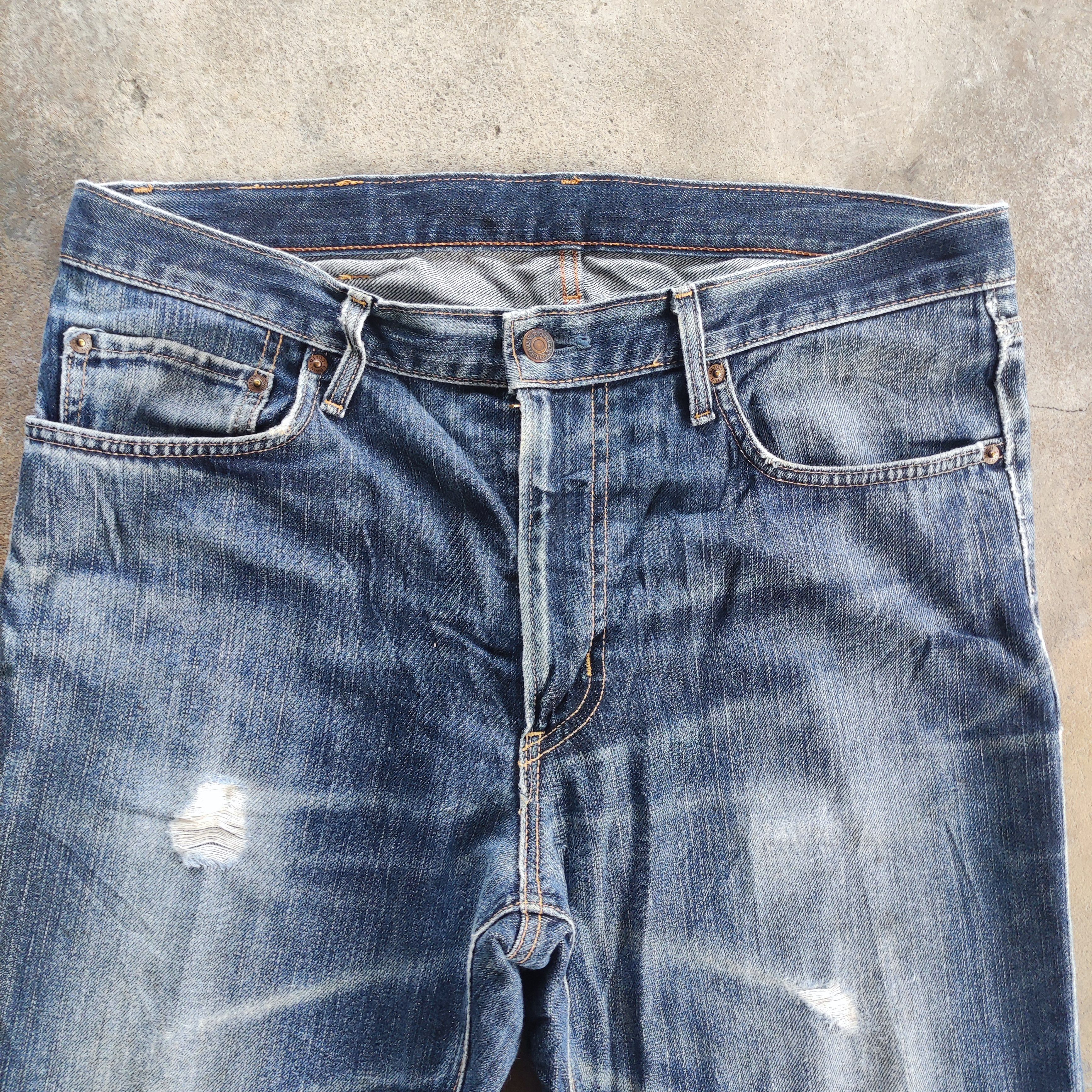 Edwin Vintage Edwin Brand Jeans Ripped Pants Size US 39 - 3 Thumbnail