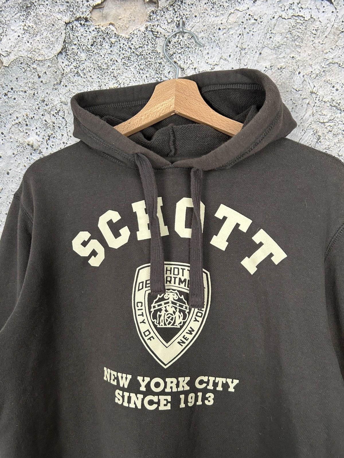 Schott Vintage Schott New York City Hoodie Boxy Baggy Streetwear Size US M / EU 48-50 / 2 - 3 Thumbnail